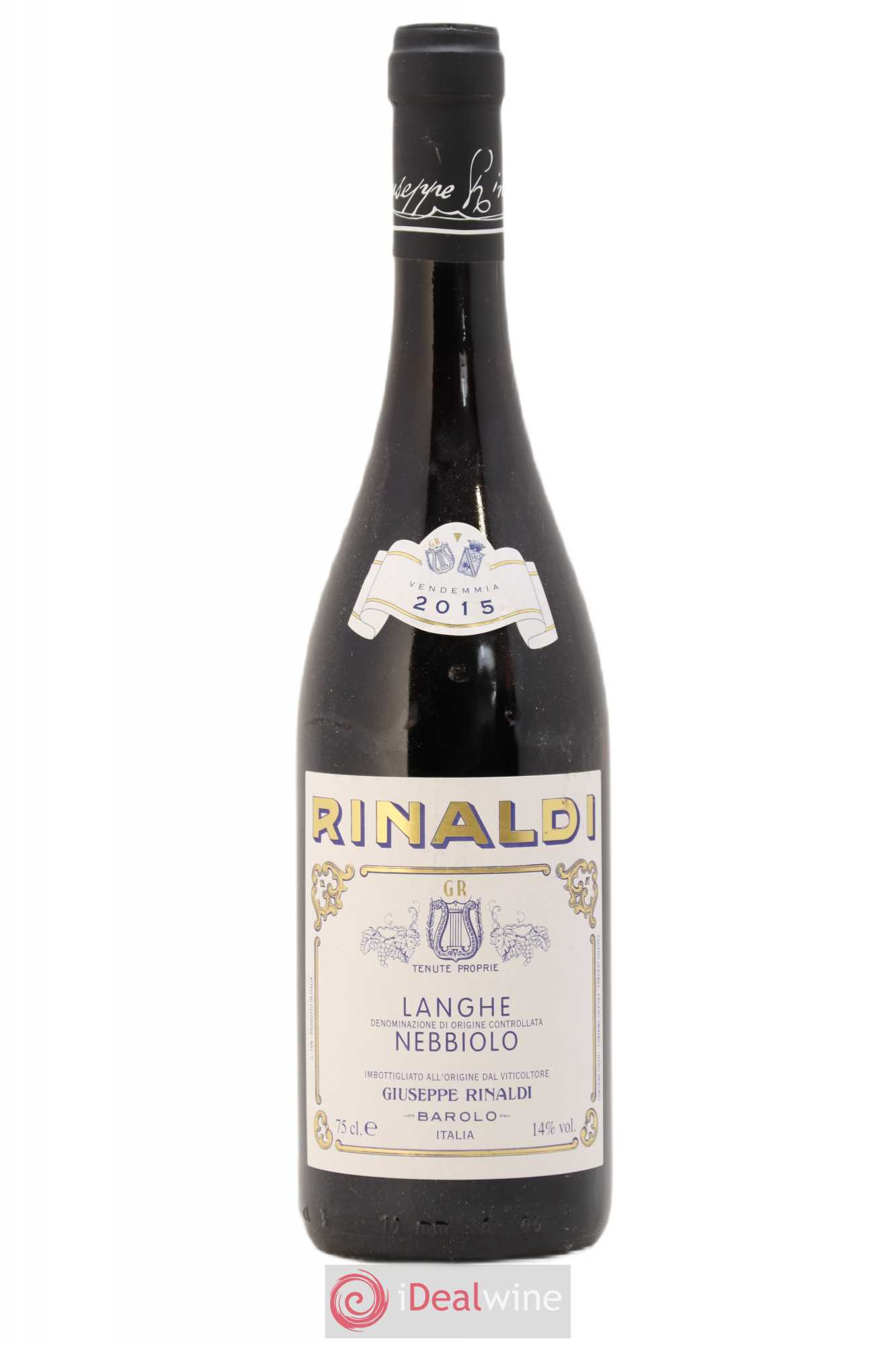 Langhe DOC Nebbiolo Domaine Rinaldi 2015 - Posten von 1 Flasche - 0