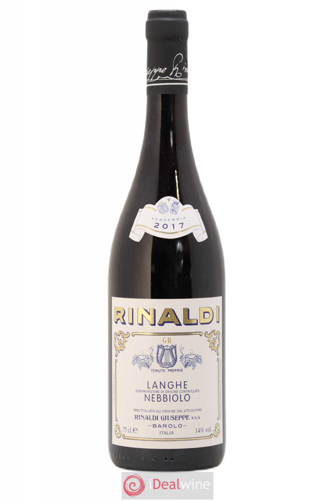Langhe DOC Nebbiolo Domaine Rinaldi 2017 - Posten von 1 Flasche - 0