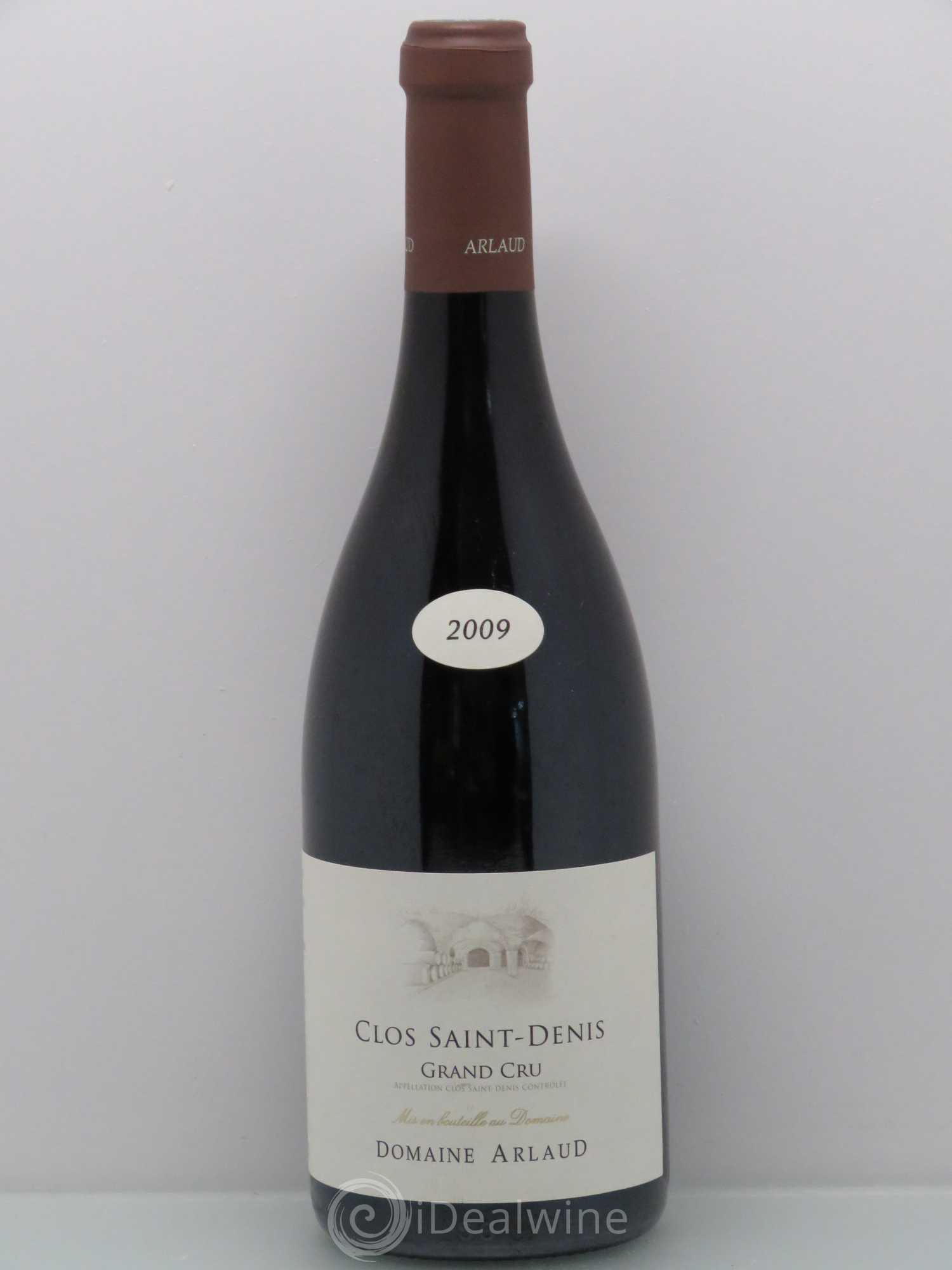 Clos Saint-Denis Grand Cru Arlaud 2009 - Lot de 1 bouteille - 0