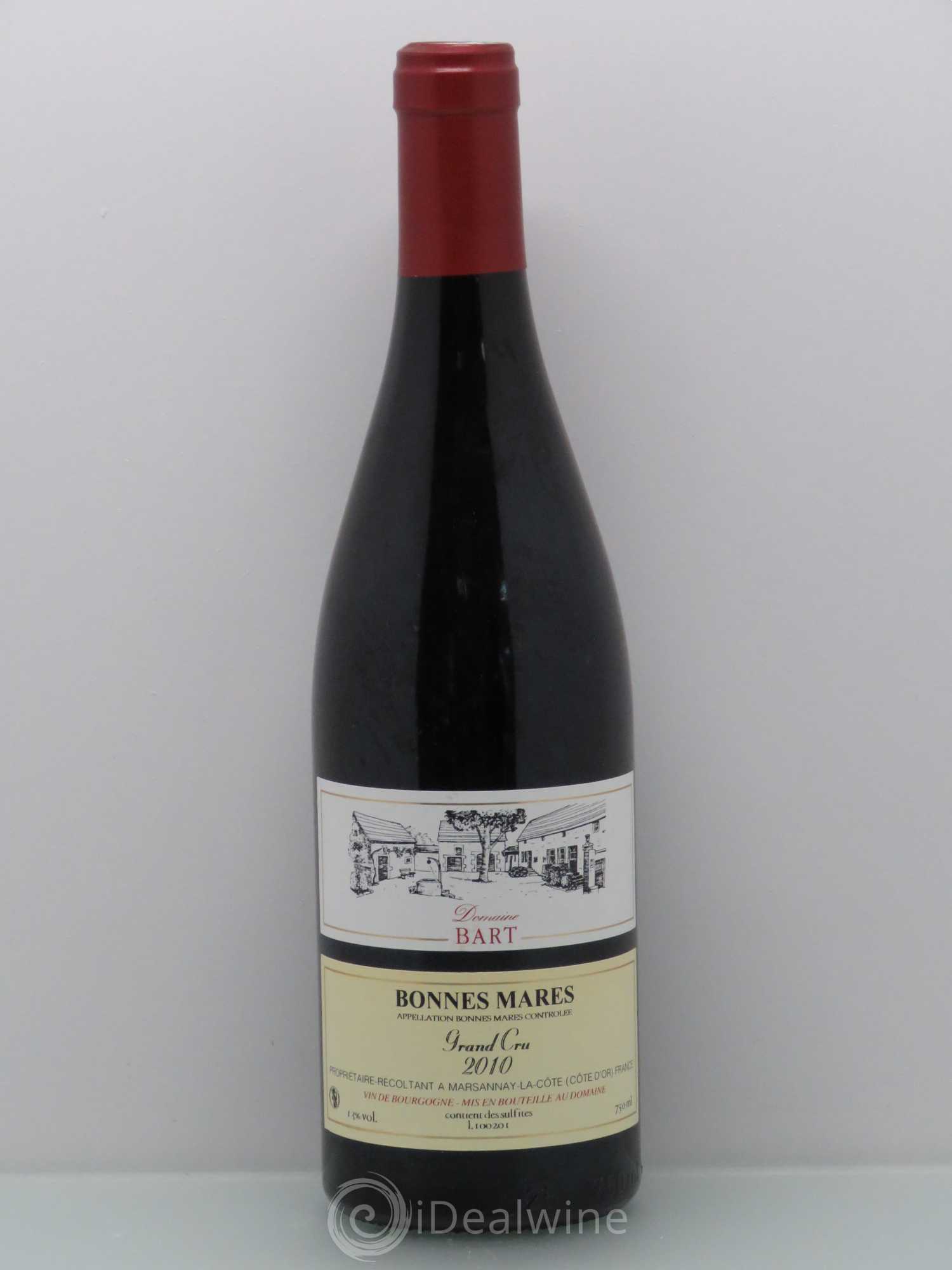 Bonnes-Mares Grand Cru Bart (Domaine) 2010 - Lot de 1 bouteille - 0
