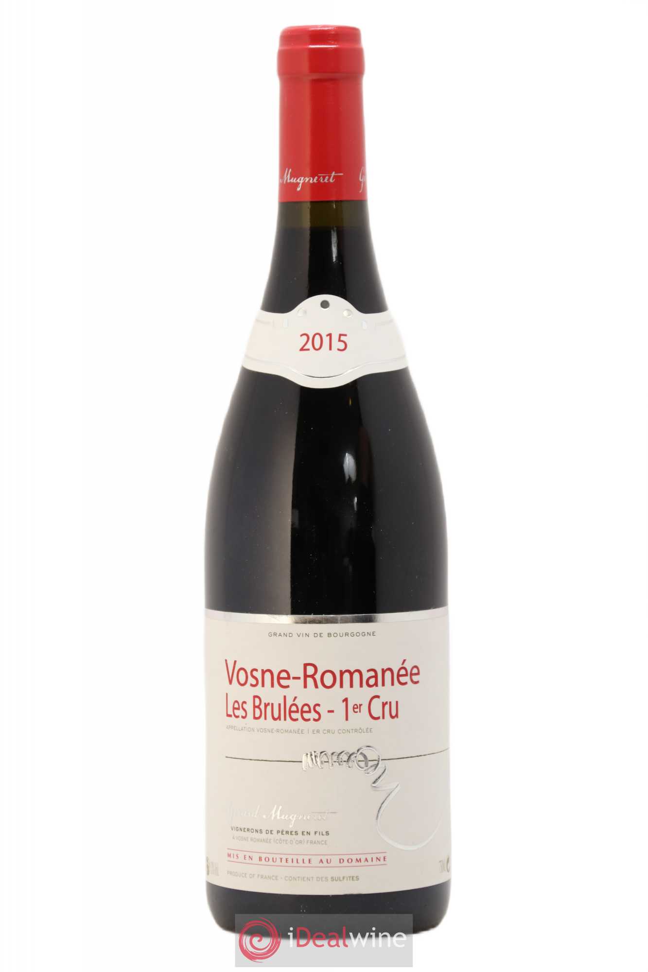 Vosne-Romanée 1er Cru Les Brulées Gérard Mugneret 2015 - Lot de 1 bouteille - 0