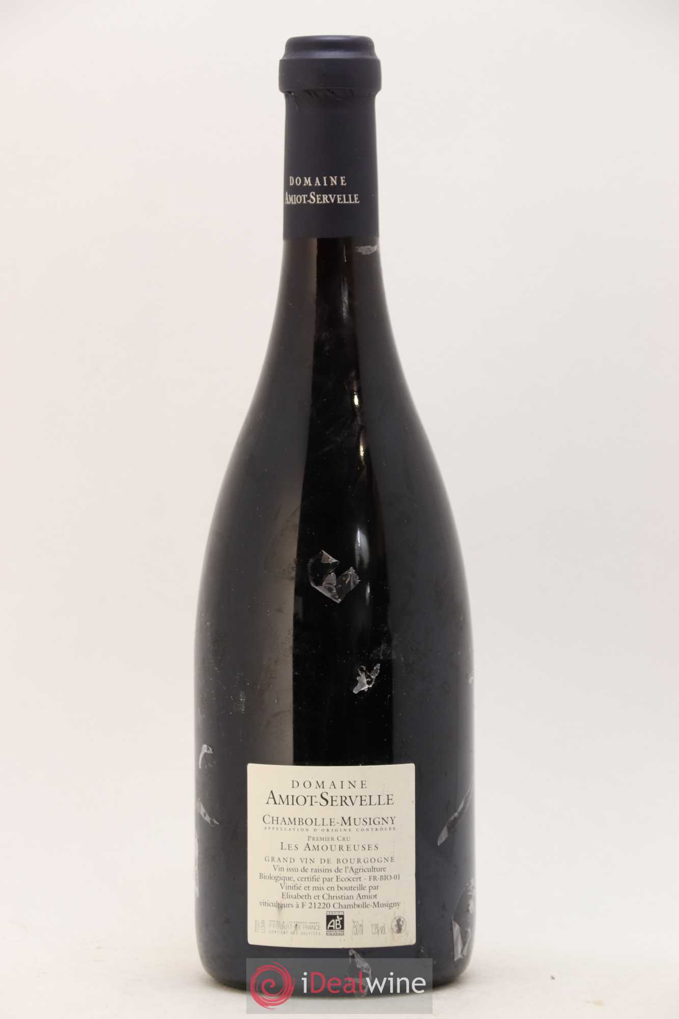 Chambolle-Musigny 1er Cru Les Amoureuses Amiot-Servelle 2010 - Lot de 1 bouteille - 1