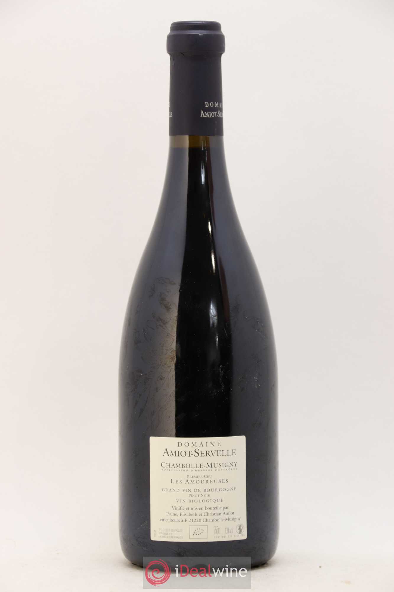 Chambolle-Musigny 1er Cru Les Amoureuses Amiot-Servelle 2012 - Lot de 1 bouteille - 1