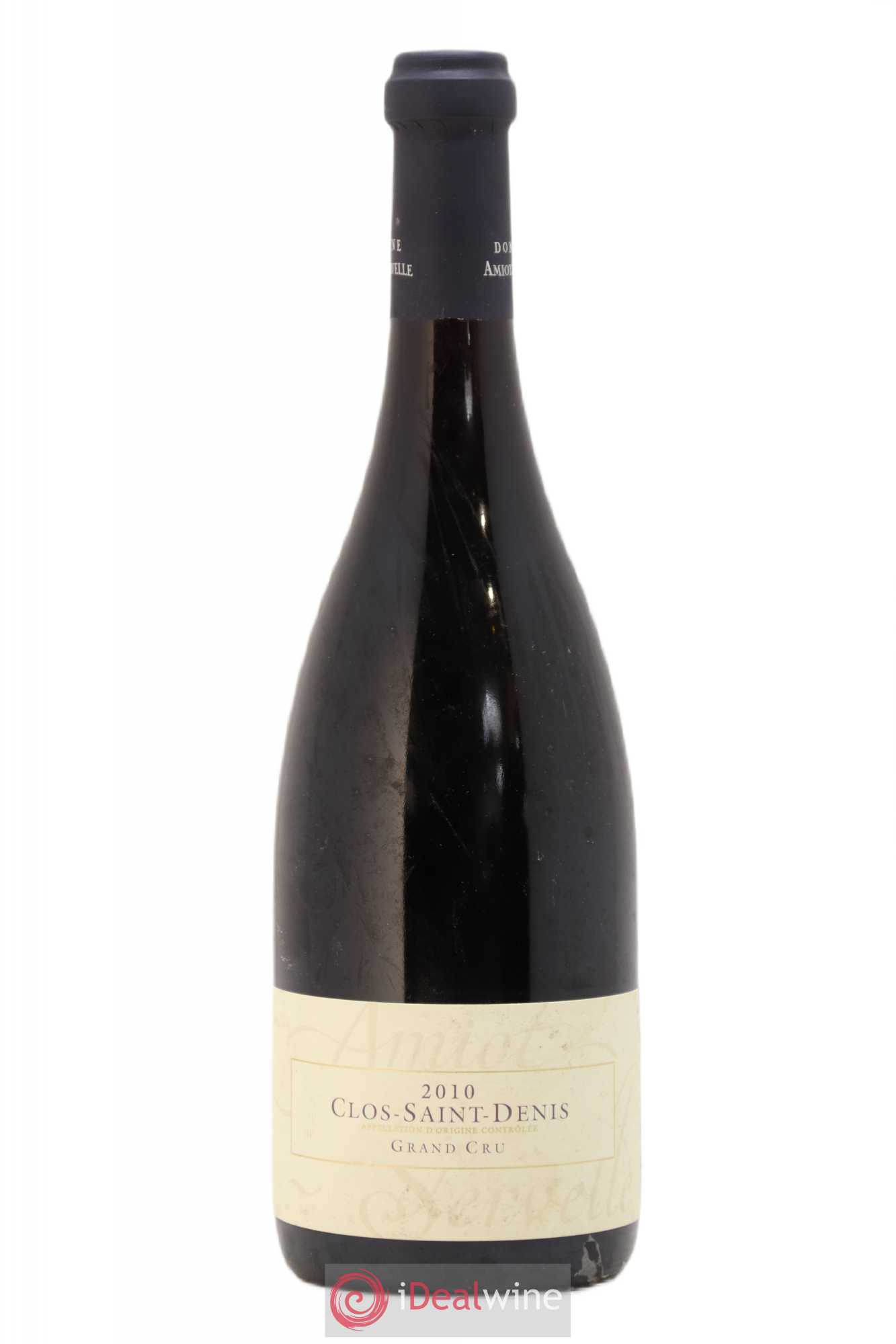 Clos Saint-Denis Grand Cru Amiot-Servelle 2010 - Lot de 1 bouteille - 0