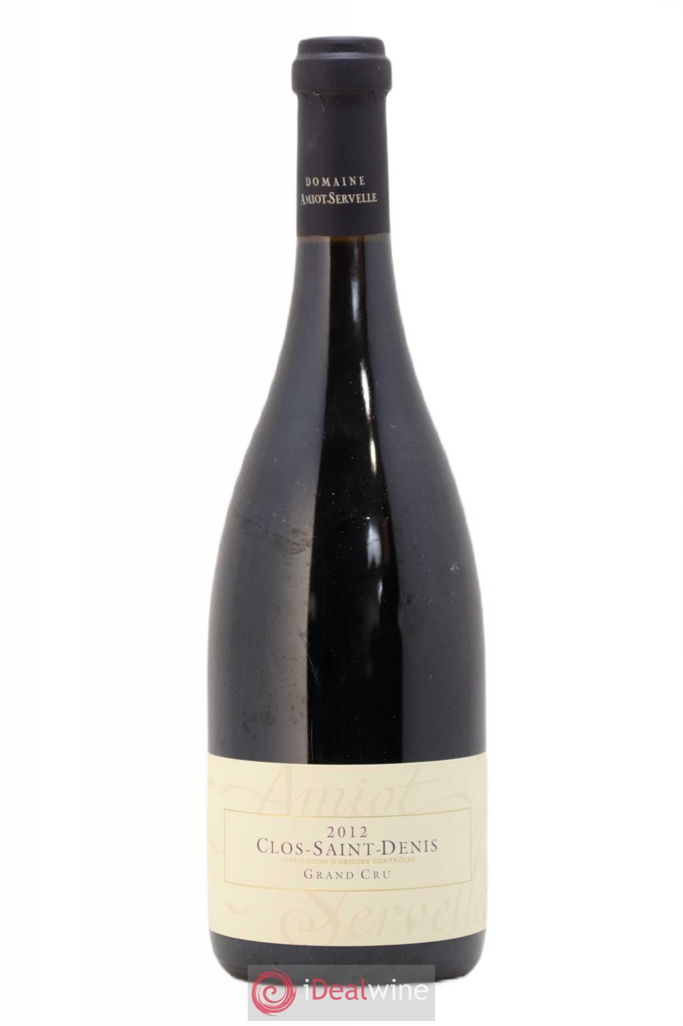 Clos Saint-Denis Grand Cru Amiot-Servelle 2012 - Lot de 1 bouteille - 0