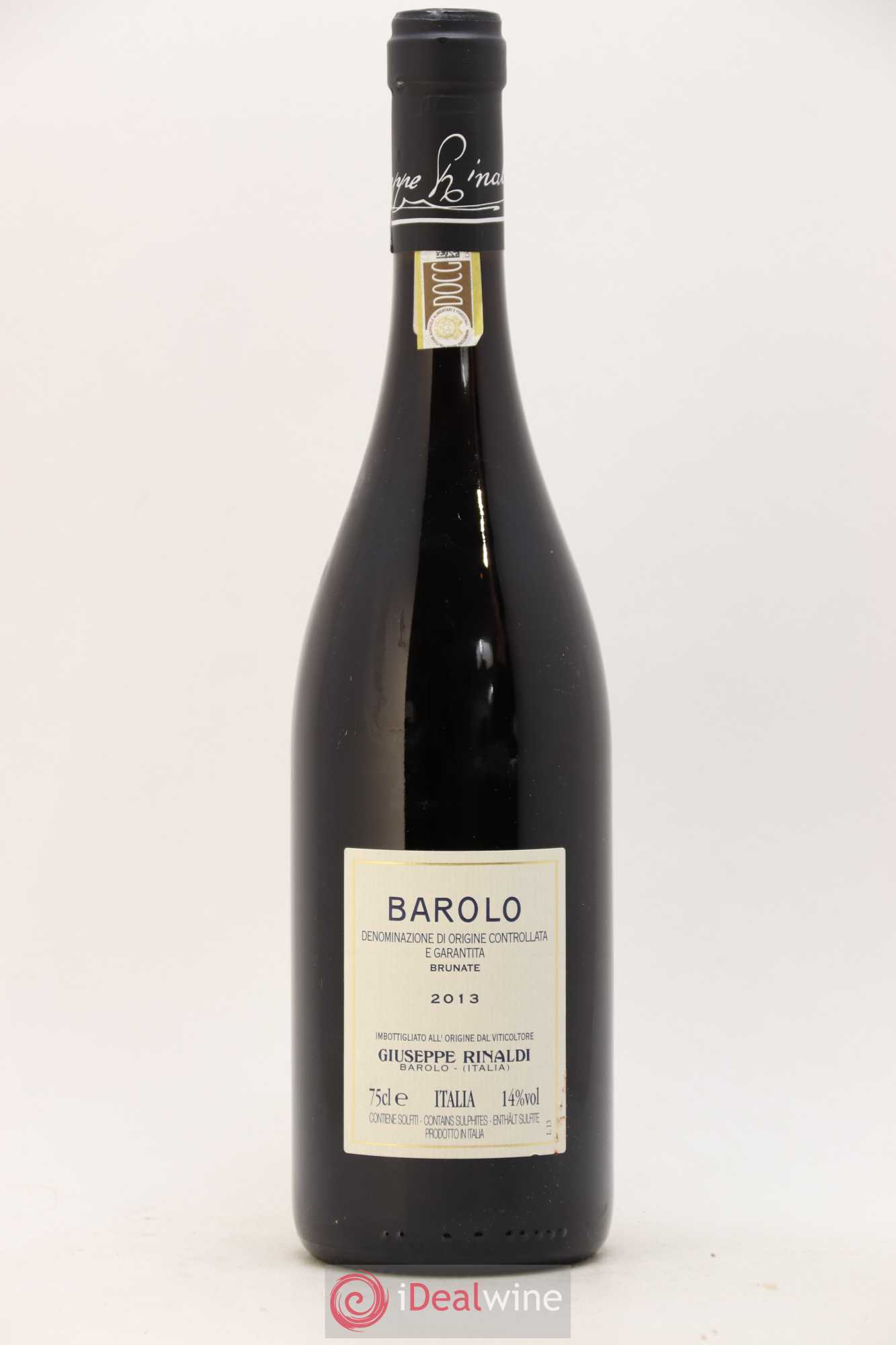 Barolo DOCG Brunate Giuseppe Rinaldi 2013 - Lot de 1 bouteille - 1