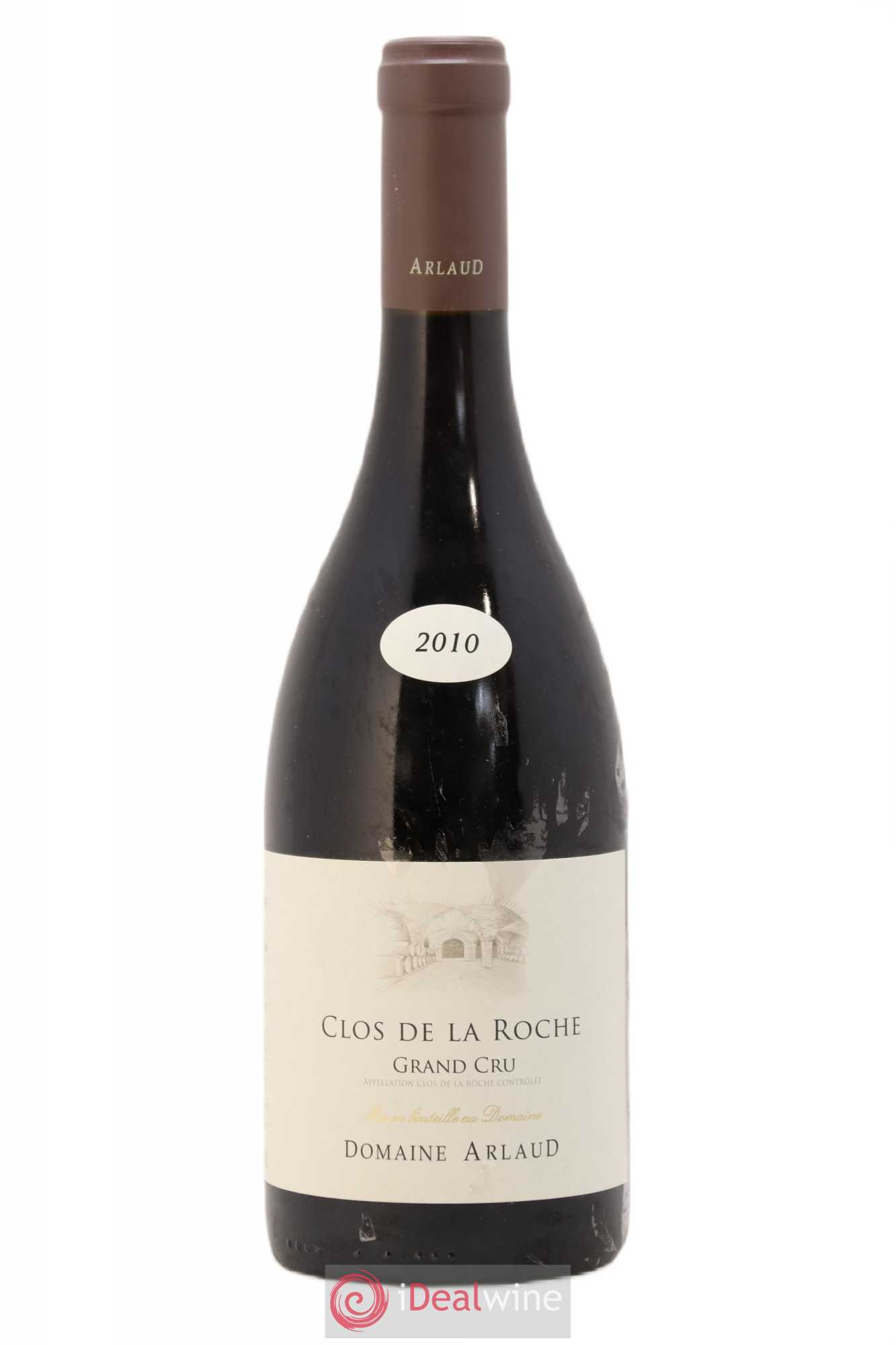 Clos de la Roche Grand Cru Arlaud 2010 - Lot de 1 bouteille - 0