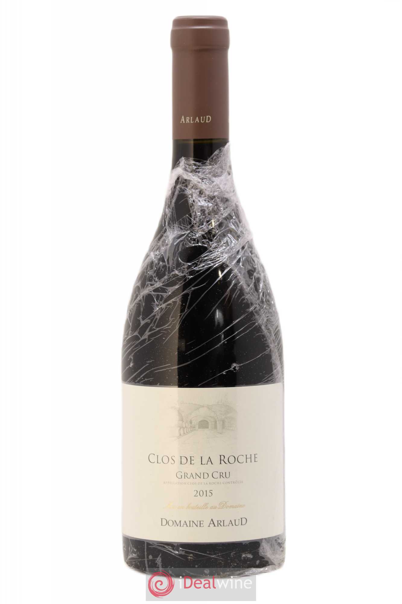 Clos de la Roche Grand Cru Arlaud 2015 - Lot de 1 bouteille - 0