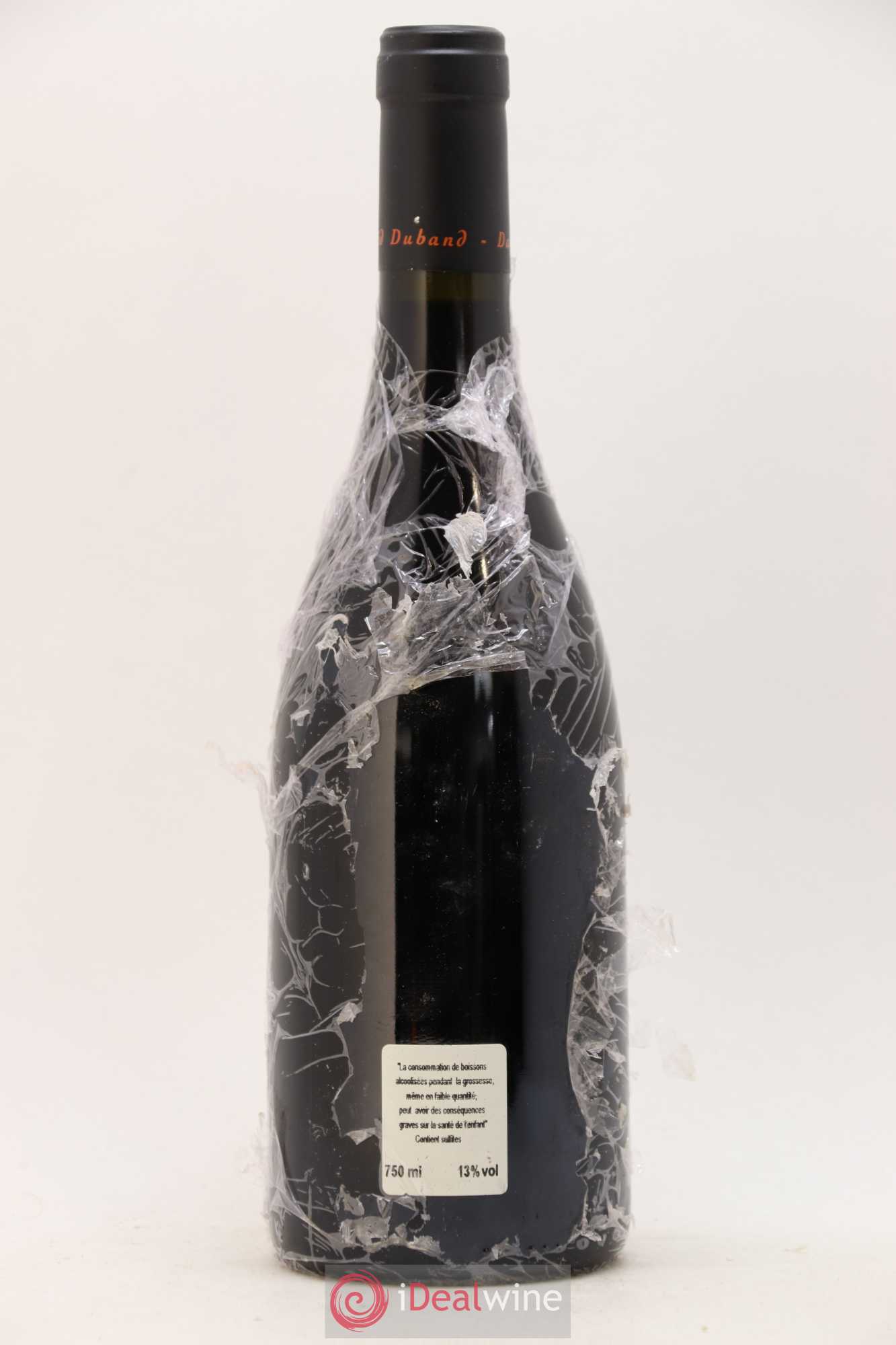Chambertin Grand Cru David Duband (Domaine) 2012 - Lot de 1 bouteille - 1