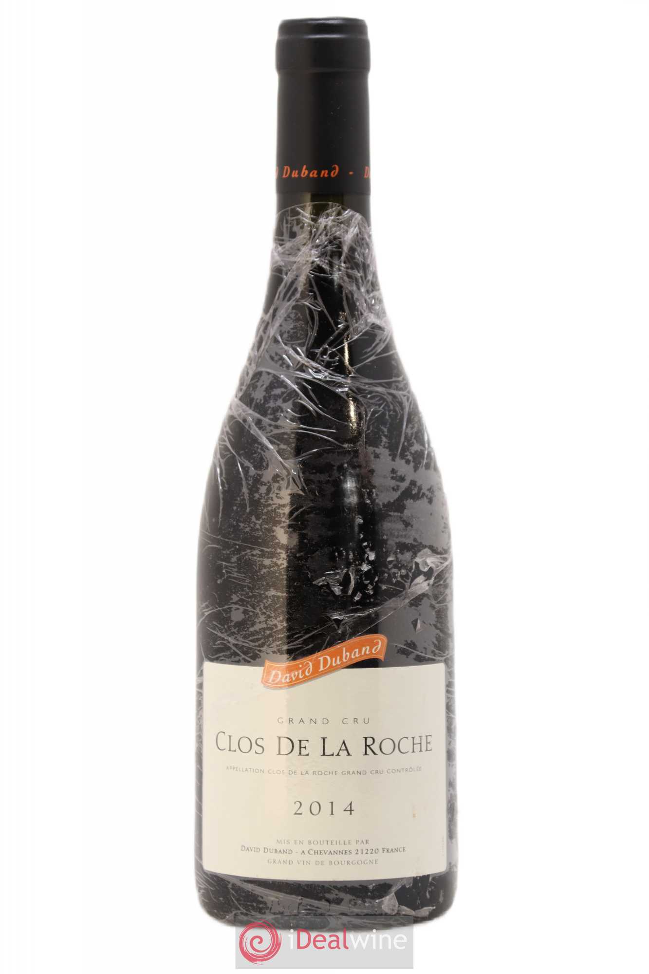 Clos de la Roche Grand Cru David Duband (Domaine) 2014 - Lot de 1 bouteille - 0