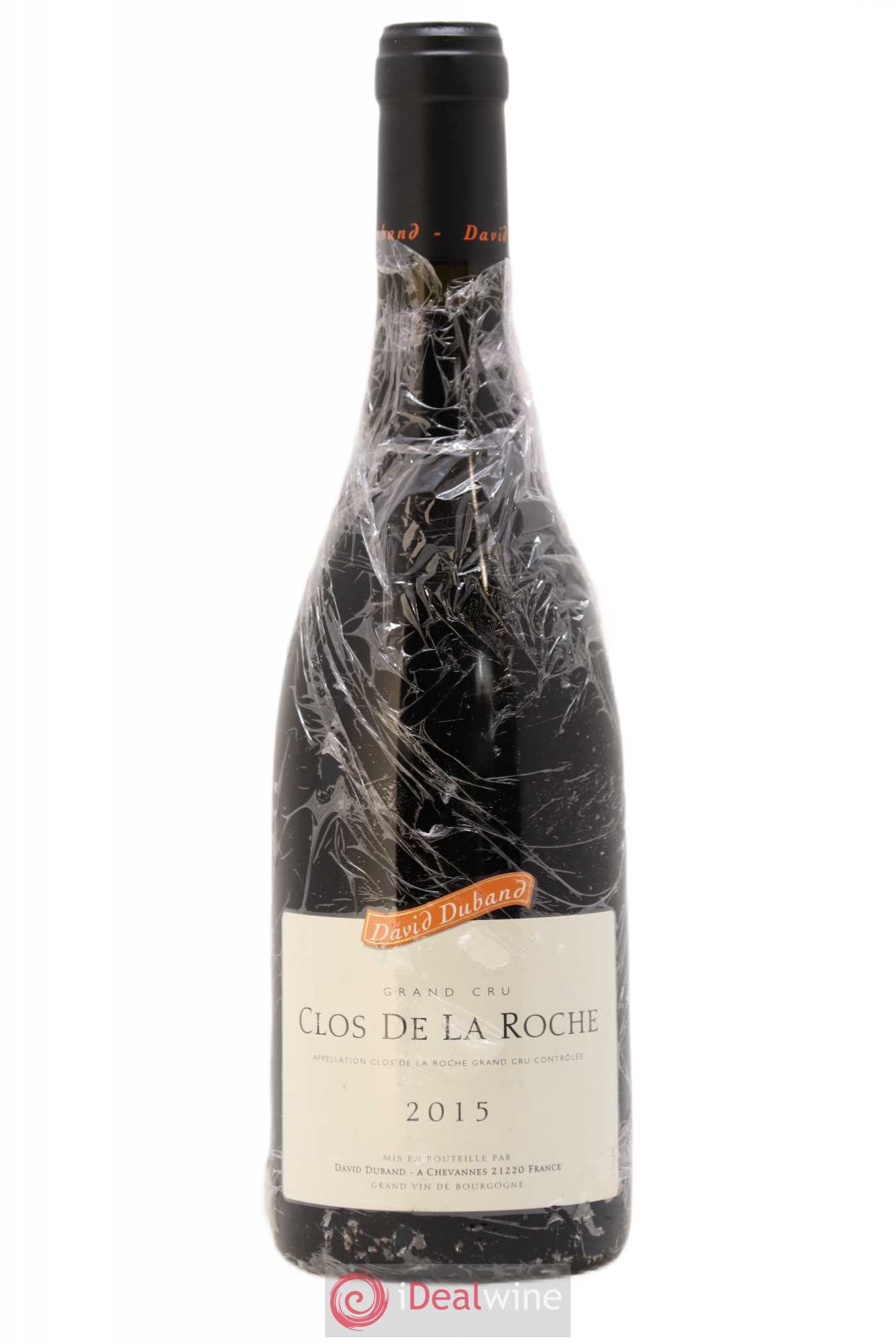 Clos de la Roche Grand Cru David Duband (Domaine) 2015 - Lot de 1 bouteille - 0