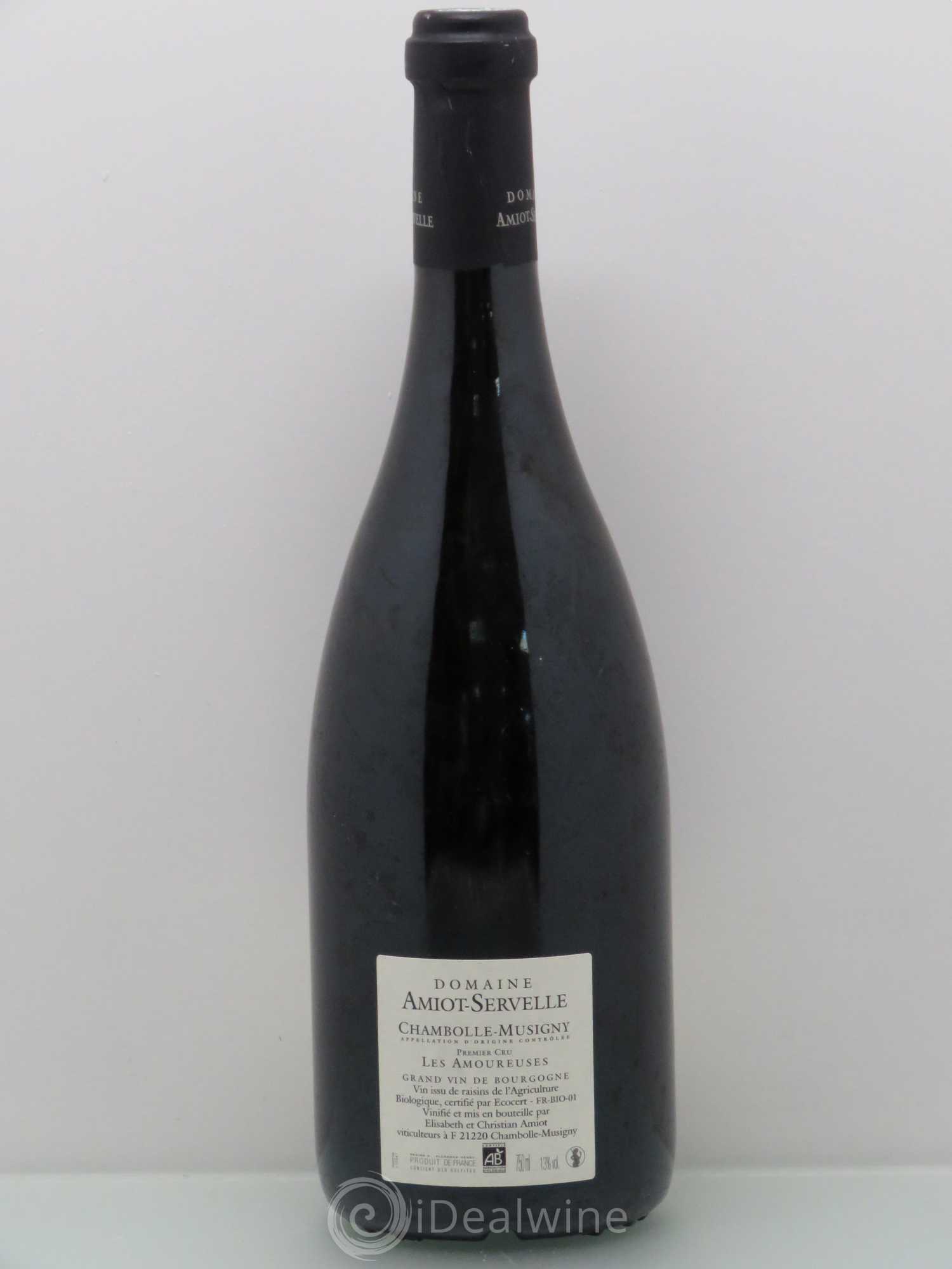 Chambolle-Musigny 1er Cru Les Amoureuses Amiot-Servelle 2011 - Lot de 1 bouteille - 1
