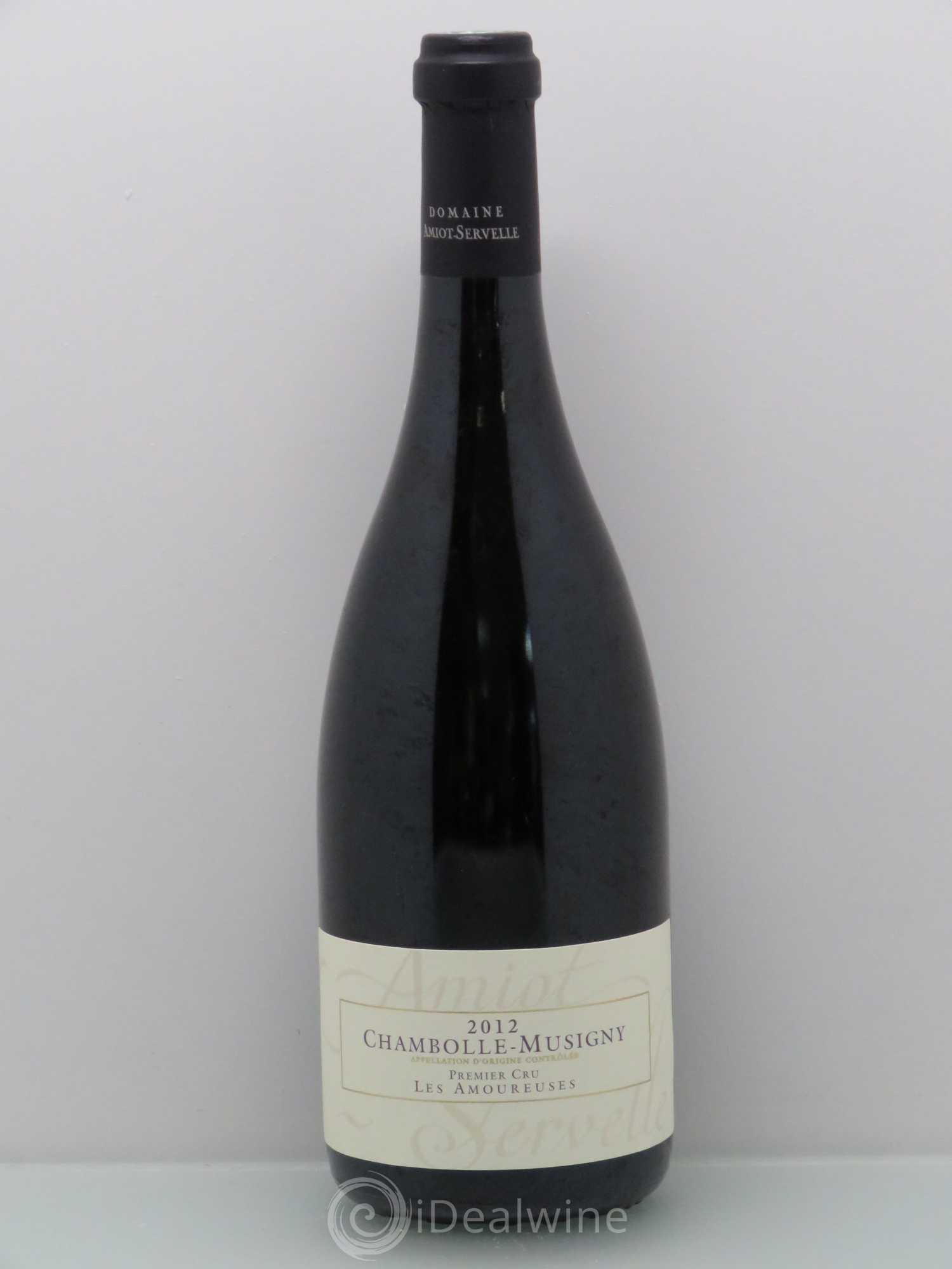 Chambolle-Musigny 1er Cru Les Amoureuses Amiot-Servelle 2012 - Lot de 1 bouteille - 0