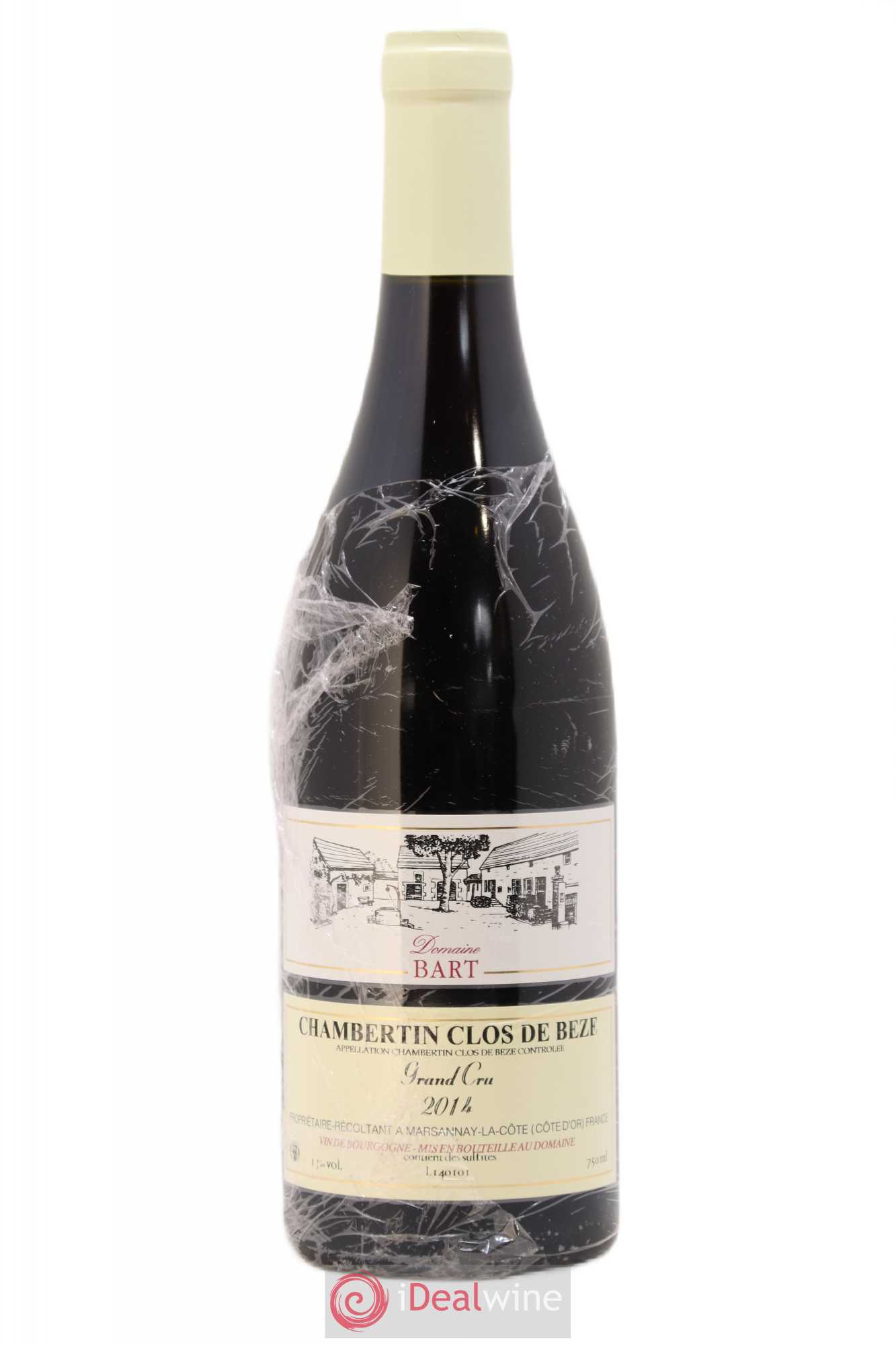 Chambertin Clos de Bèze Grand Cru Bart (Domaine) 2014 - Lot de 1 bouteille - 0