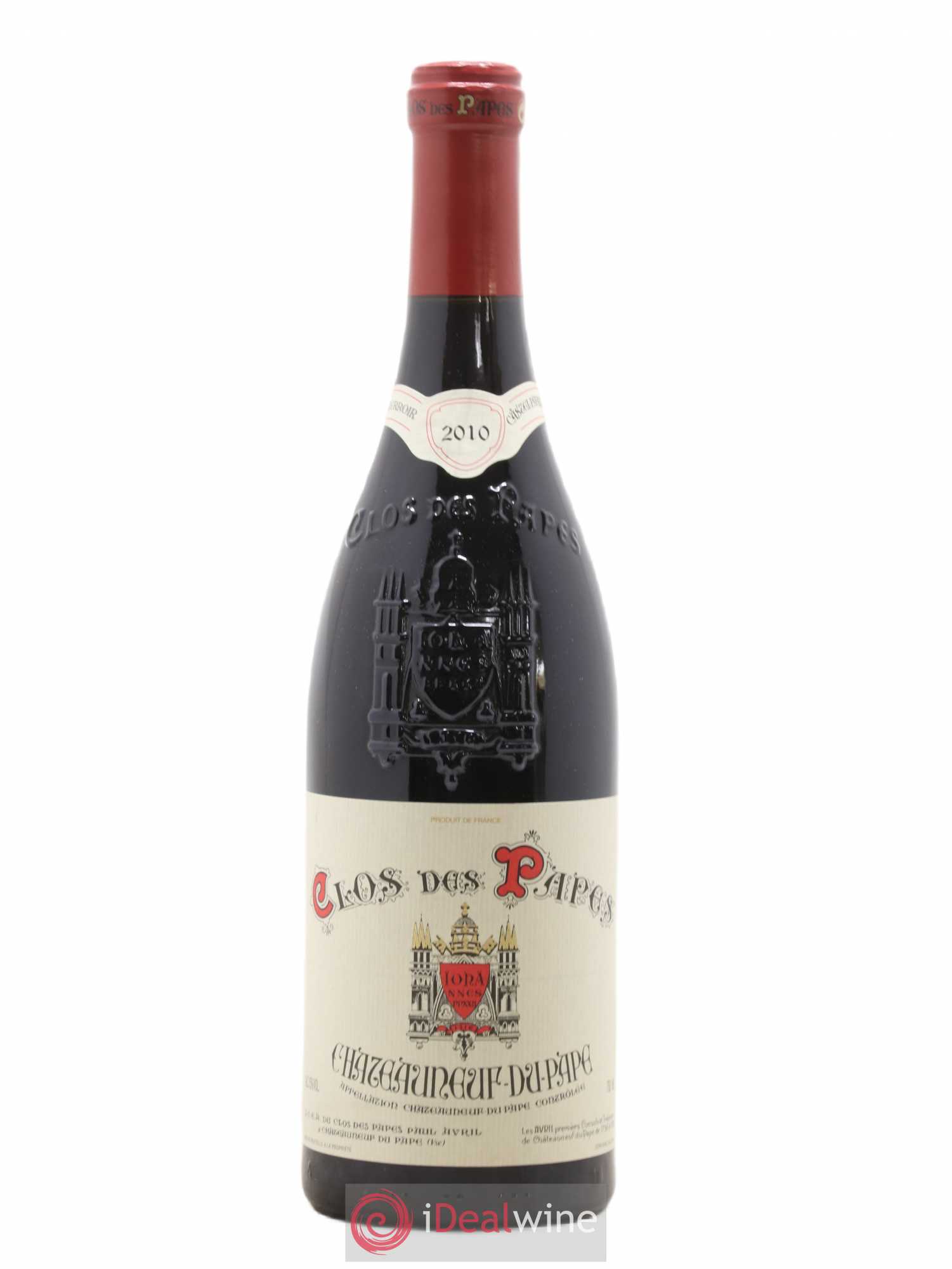 Châteauneuf-du-Pape Clos des Papes - Paul Avril 2010 - Lot de 1 bouteille - 0