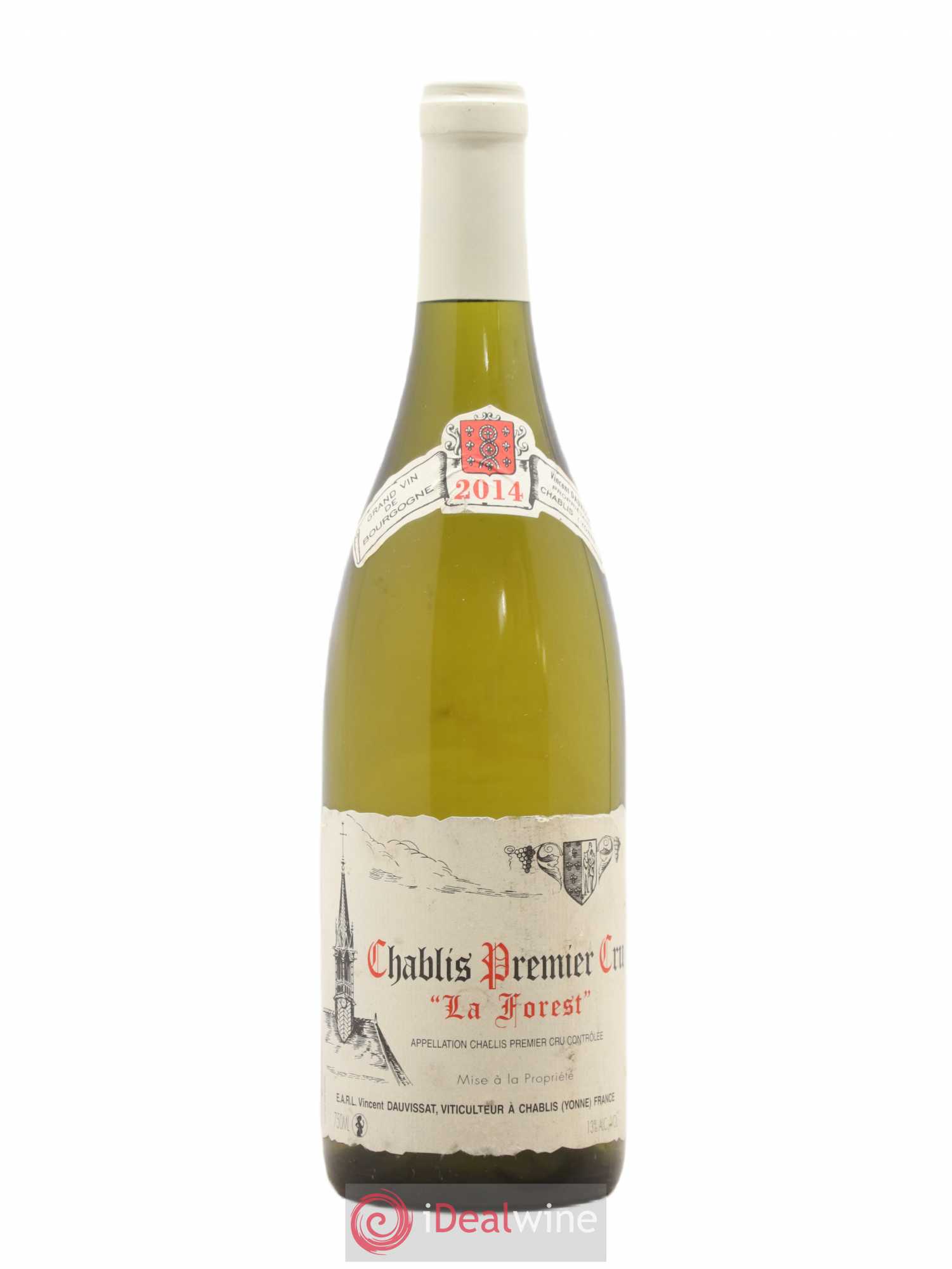 Chablis 1er Cru La Forest Vincent Dauvissat (Domaine) 2014 - Lot de 1 bouteille - 0