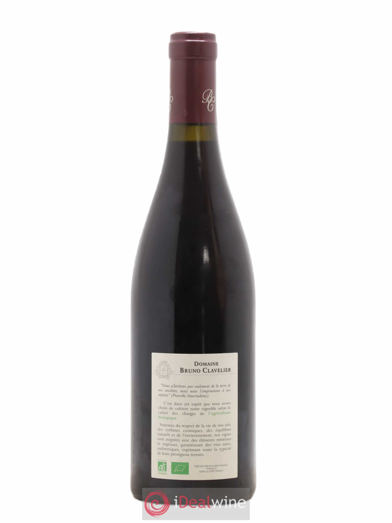 Chambolle-Musigny 1er Cru La Combe d'Orveaux Vieilles Vignes Bruno Clavelier 2010 - Lot de 1 bouteille - 1