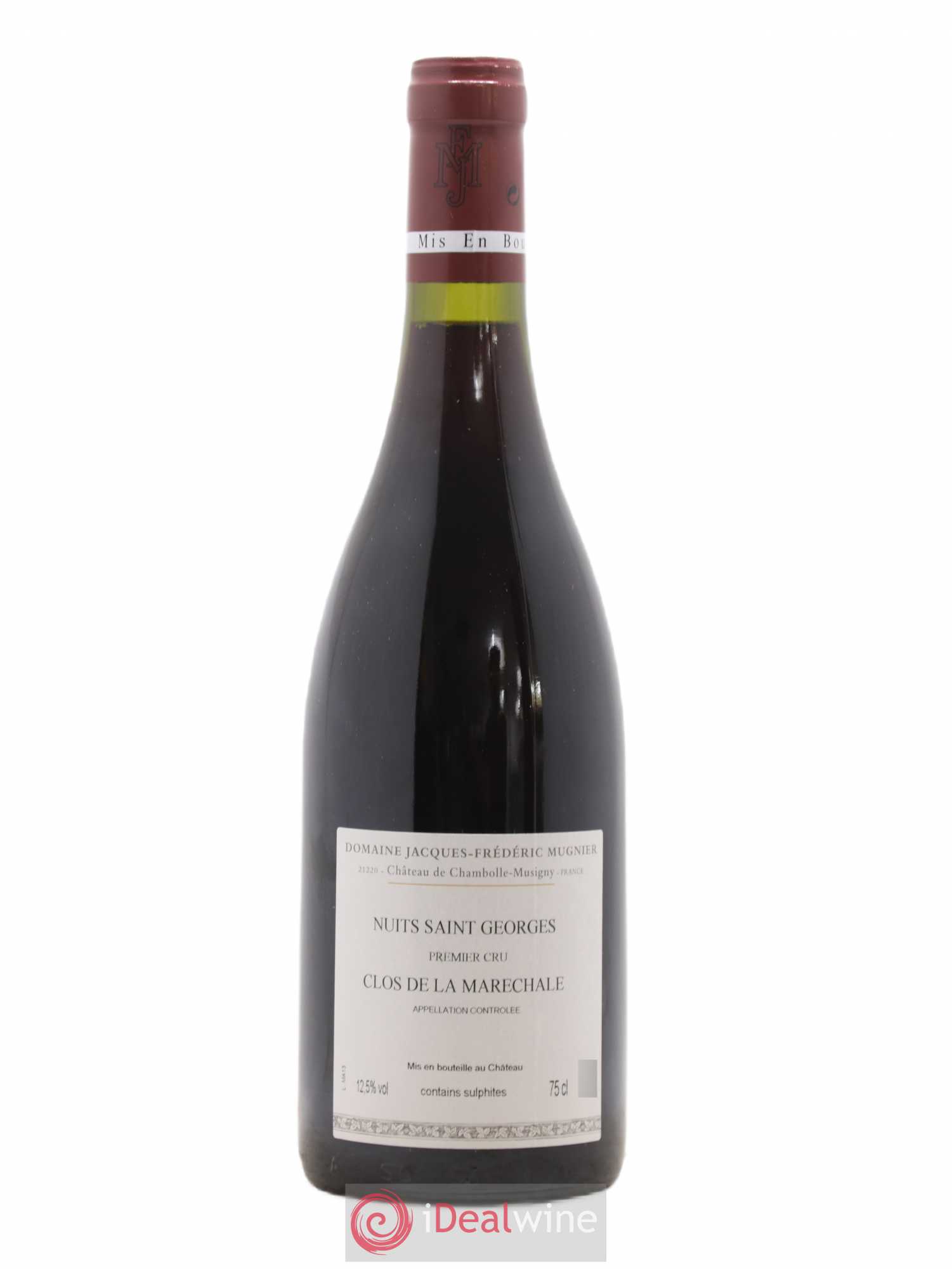 Nuits-Saint-Georges 1er Cru Clos de La Maréchale Jacques-Frédéric Mugnier 2013 - Lot de 1 bouteille - 1