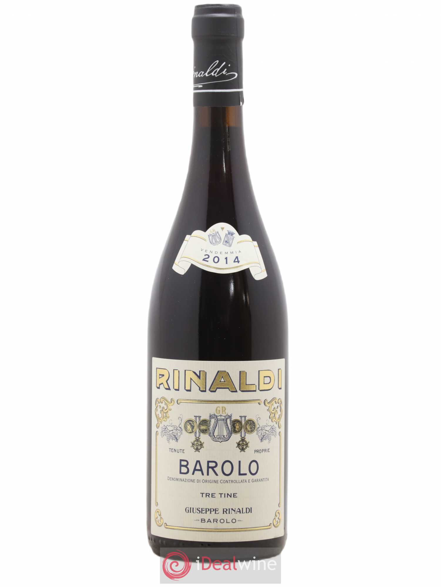 Barolo DOCG Tre Tine Giuseppe Rinaldi 2014 - Posten von 1 Flasche - 0