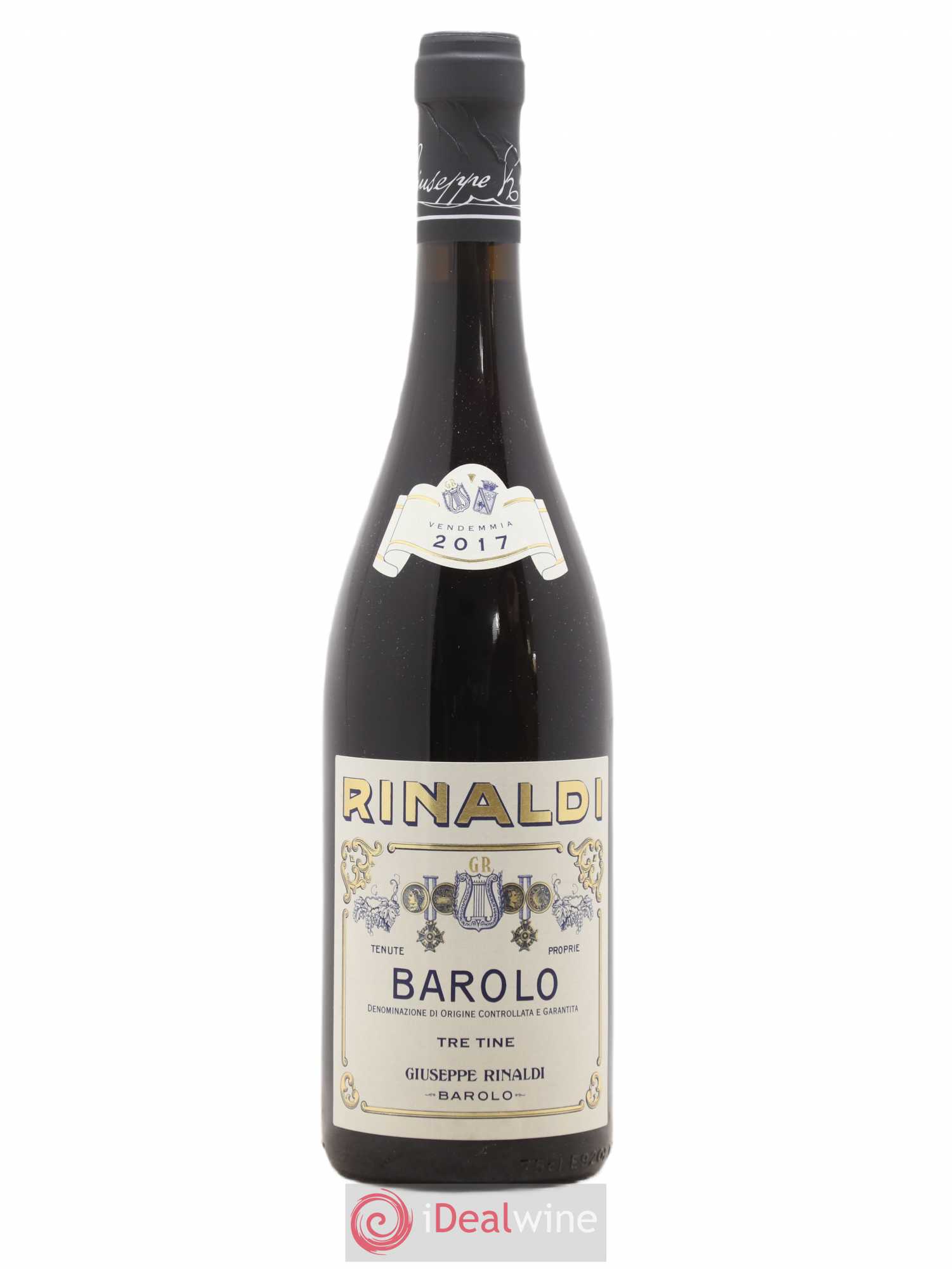 Barolo DOCG Tre Tine Giuseppe Rinaldi 2017 - Posten von 1 Flasche - 0