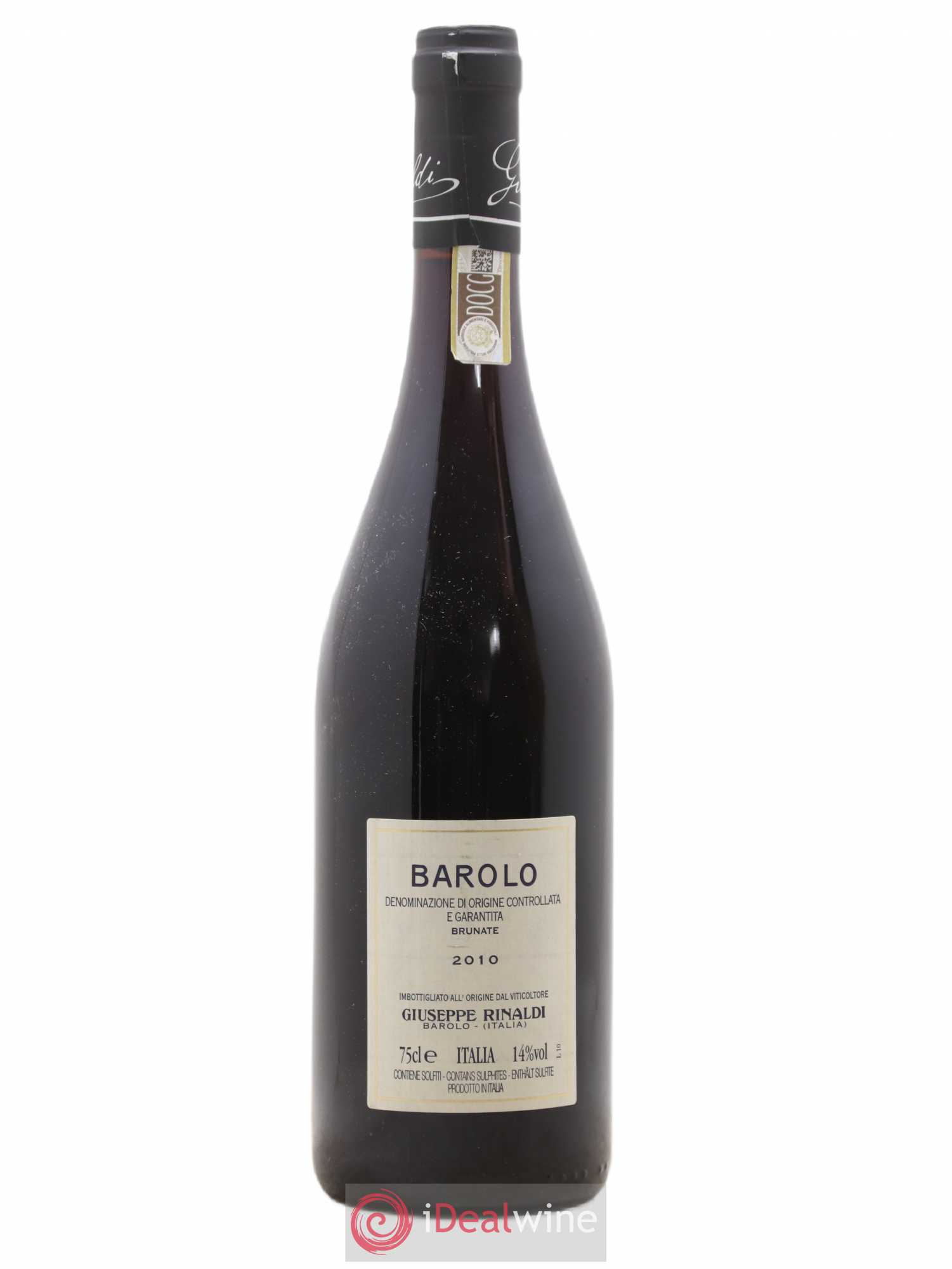Barolo DOCG Brunate Giuseppe Rinaldi 2010 - Lot of 1 bottle - 1