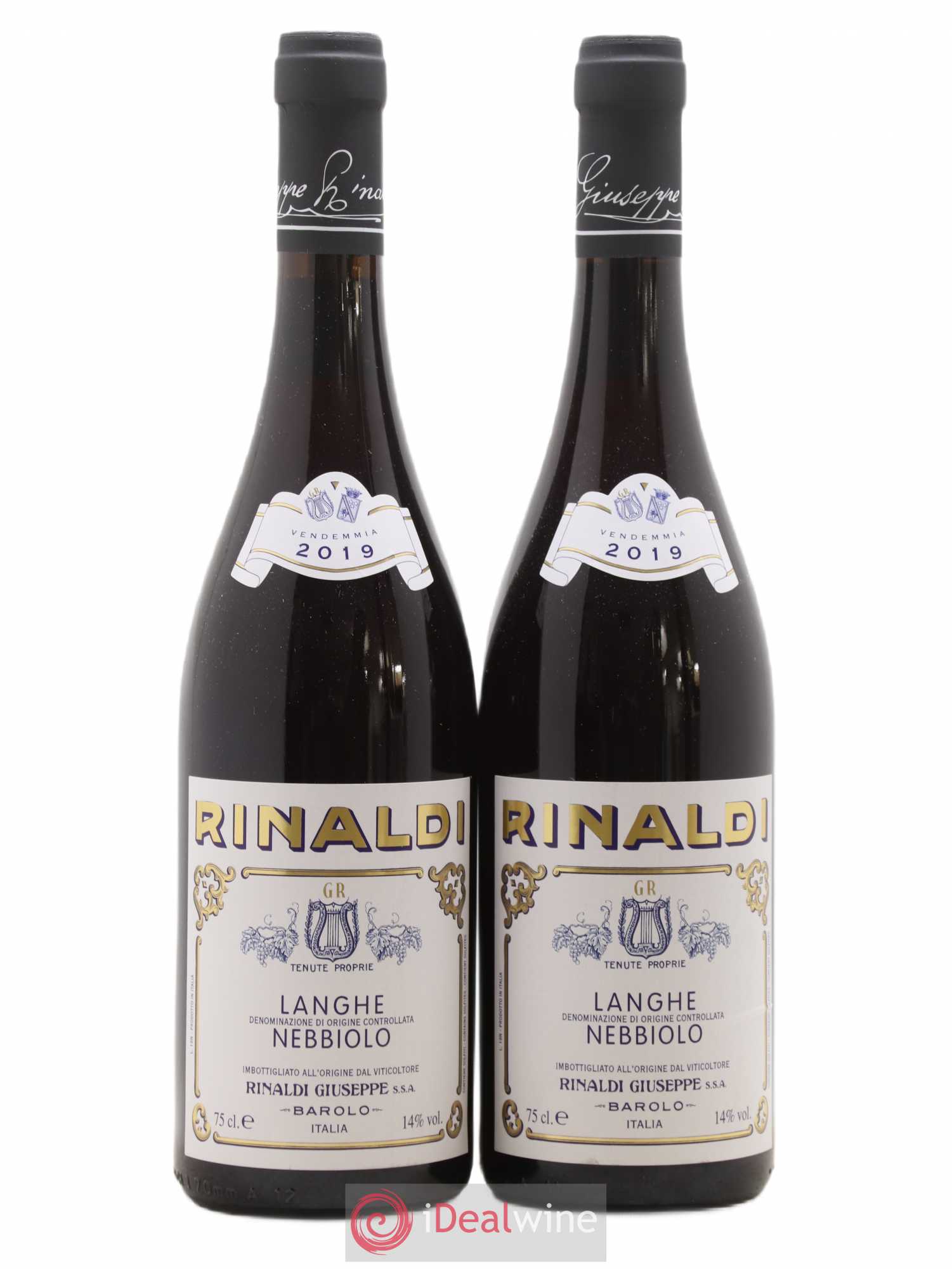 Langhe DOC Nebbiolo Giuseppe Rinaldi 2019 - Posten von 2 Flaschen - 0