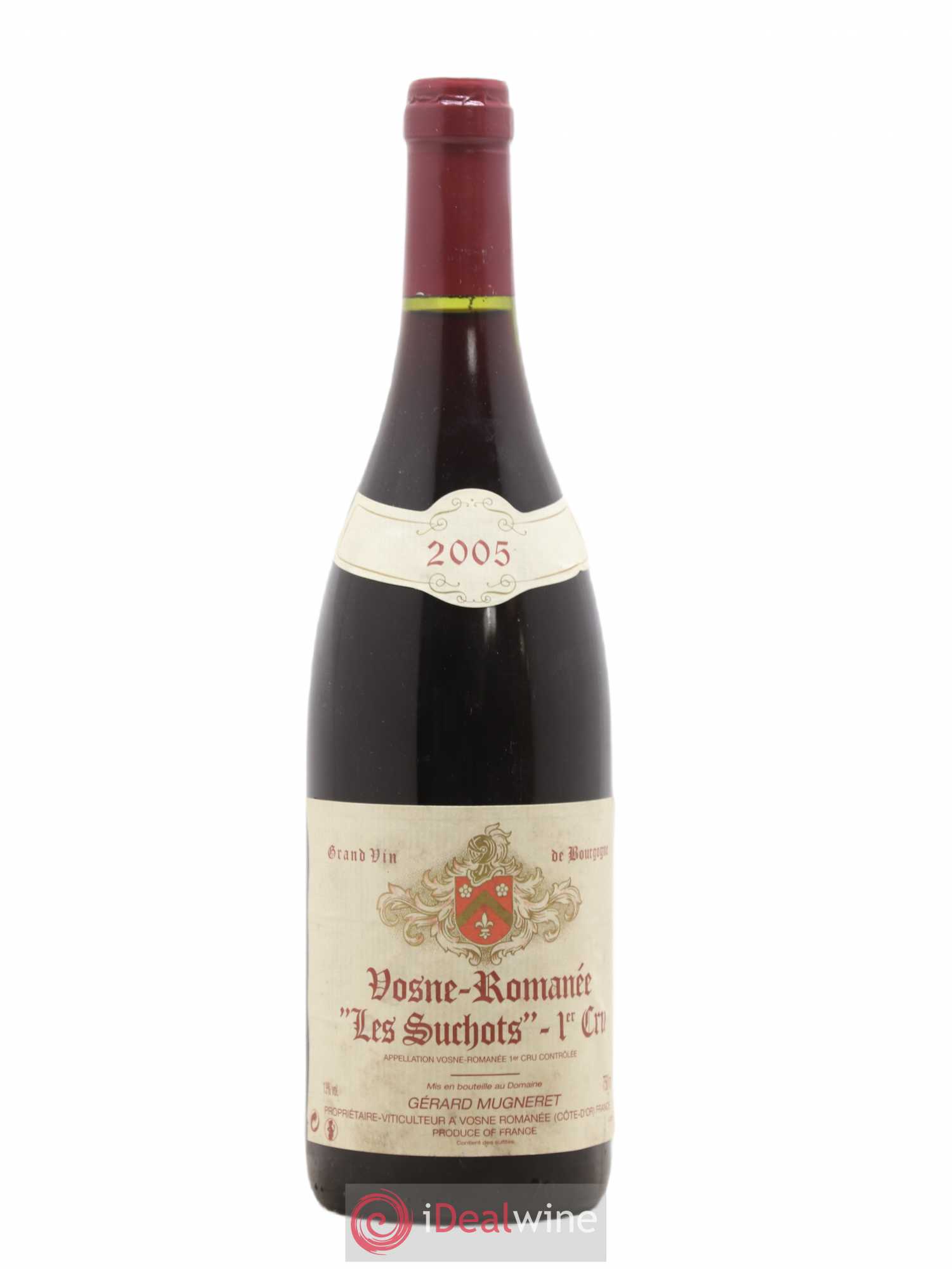 Vosne-Romanée 1er Cru Les Suchots Gérard Mugneret 2005 - Lot de 1 bouteille - 0