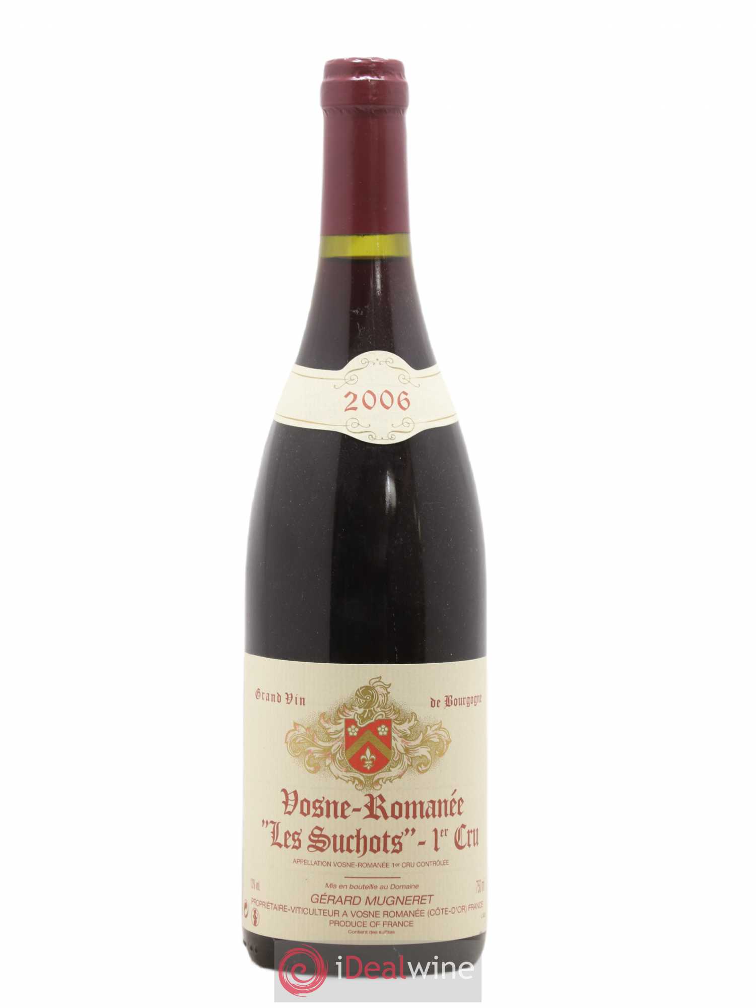 Vosne-Romanée 1er Cru Les Suchots Gérard Mugneret 2006 - Lot de 1 bouteille - 0