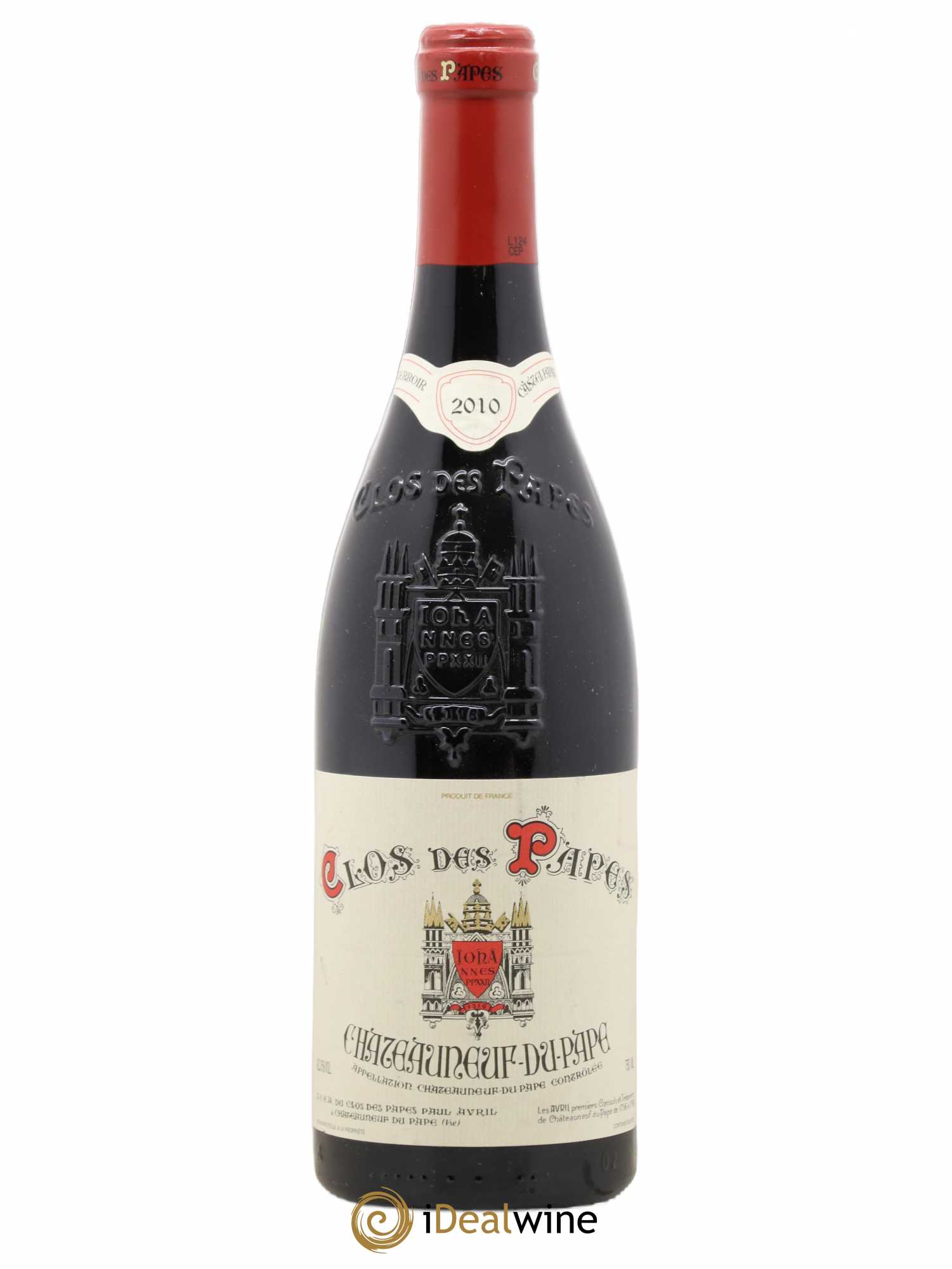 Châteauneuf-du-Pape Clos des Papes - Paul Avril 2010 - Lot de 1 bouteille - 0