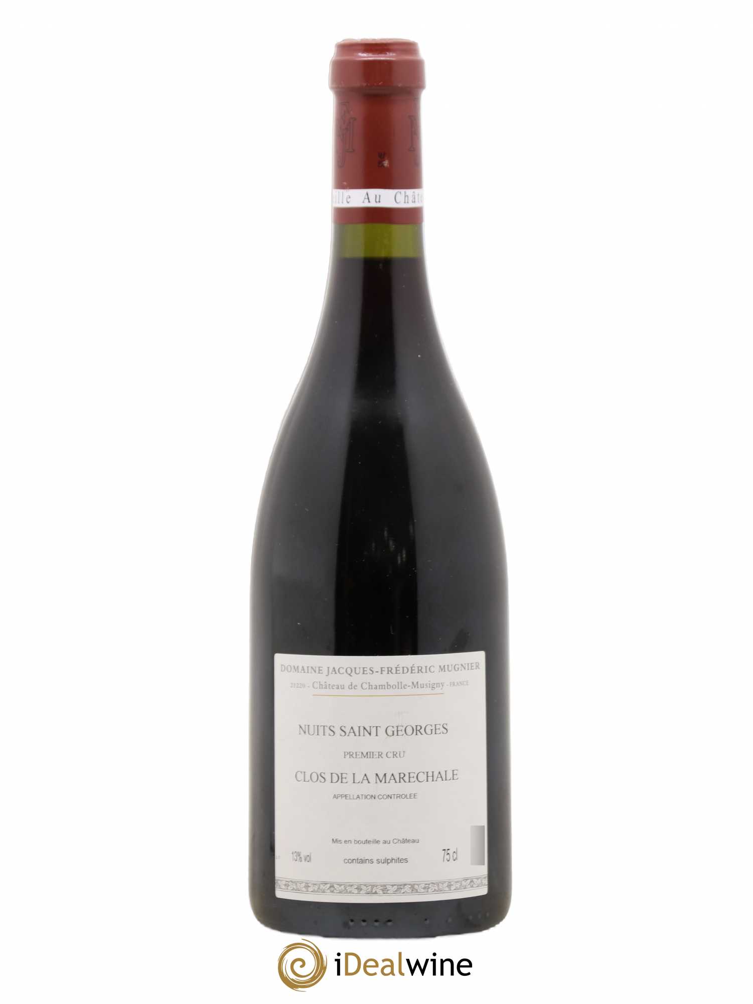 Nuits-Saint-Georges 1er Cru Clos de La Maréchale Jacques-Frédéric Mugnier 2010 - Lot de 1 bouteille - 1