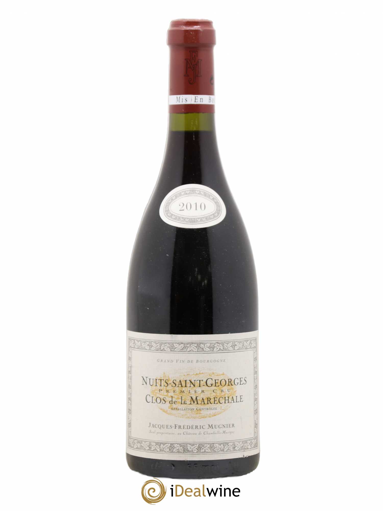 Nuits-Saint-Georges 1er Cru Clos de La Maréchale Jacques-Frédéric Mugnier 2010 - Lot de 1 bouteille - 0