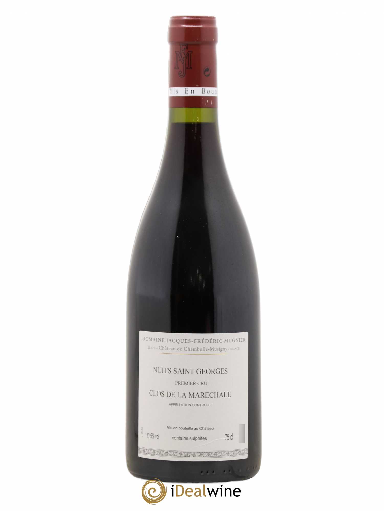 Nuits-Saint-Georges 1er Cru Clos de La Maréchale Jacques-Frédéric Mugnier 2013 - Lot de 1 bouteille - 1