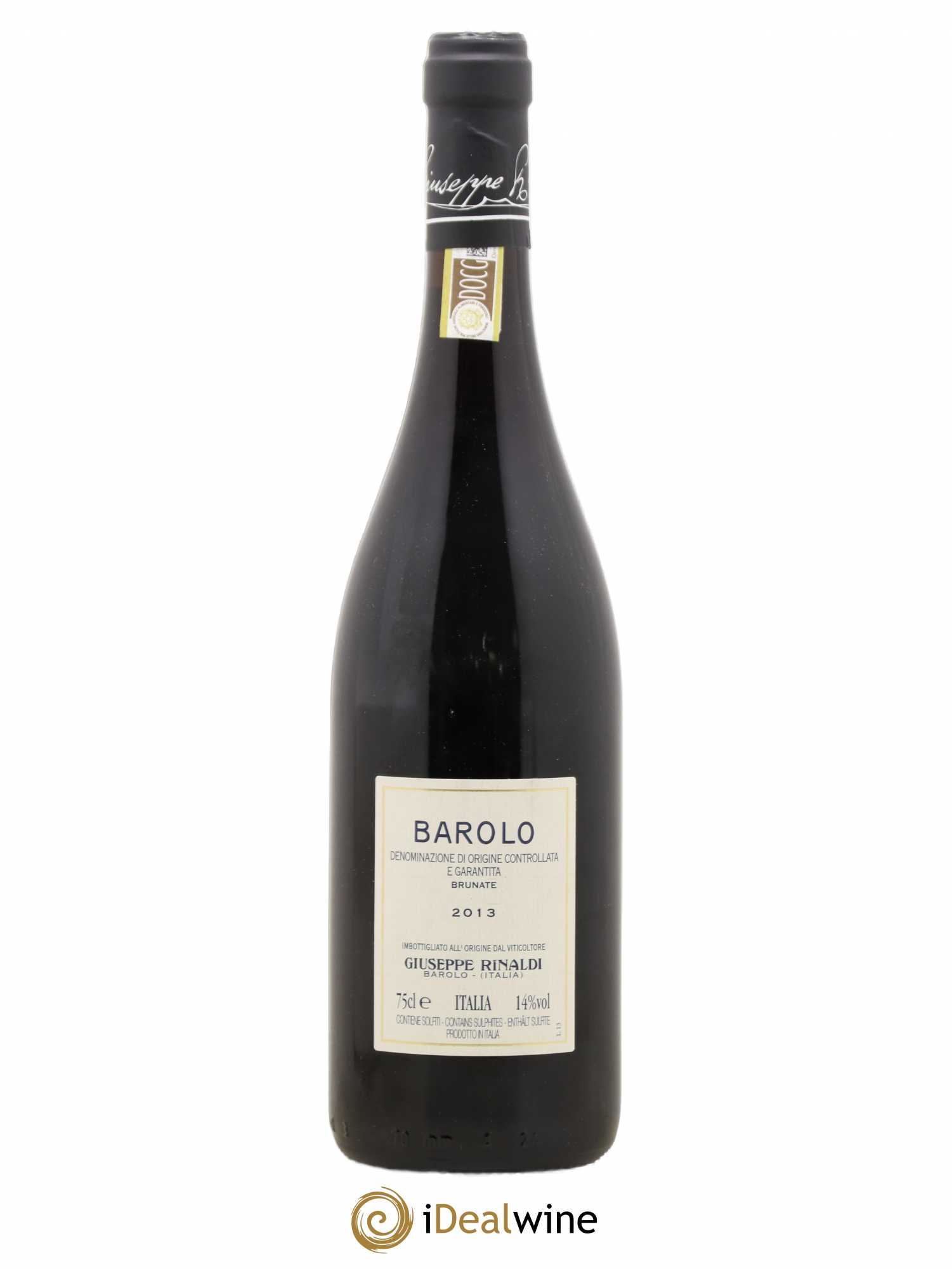 Barolo DOCG Brunate Giuseppe Rinaldi 2013 - Lot de 1 bouteille - 1