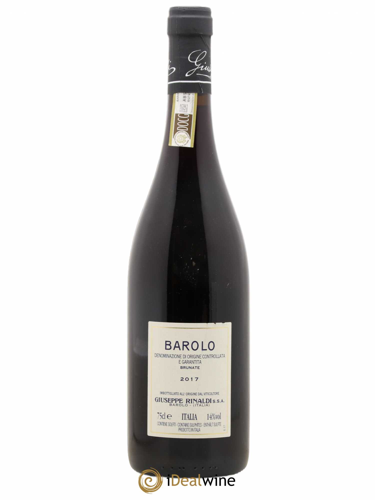 Barolo DOCG Brunate Giuseppe Rinaldi 2017 - Posten von 1 Flasche - 1