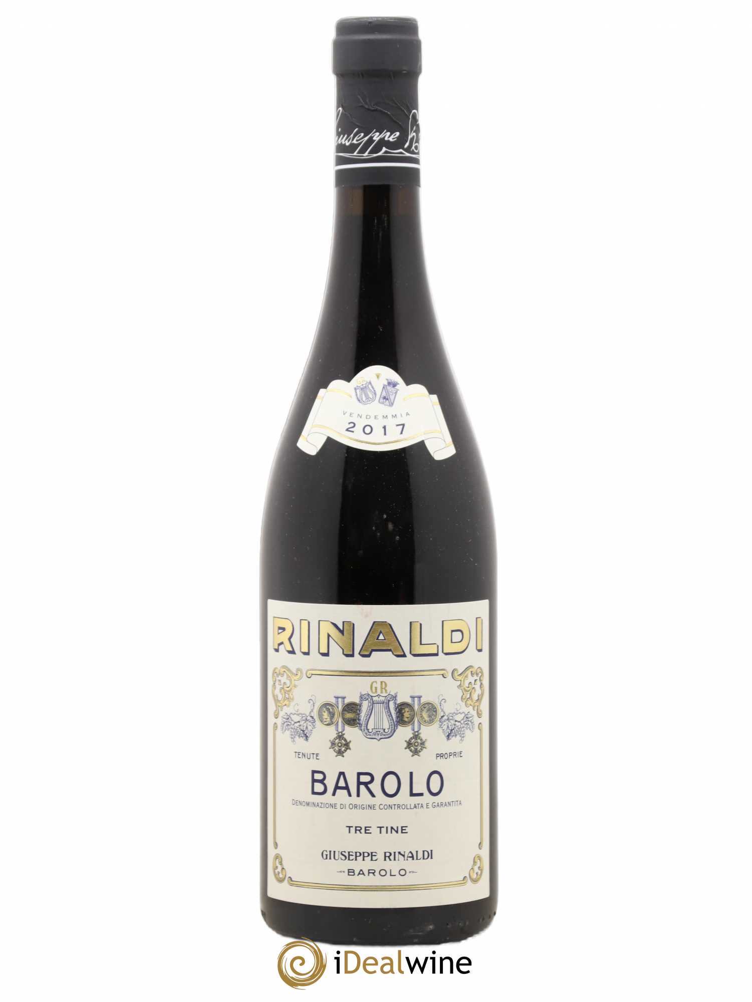 Barolo DOCG Tre Tine Giuseppe Rinaldi 2017 - Posten von 1 Flasche - 0