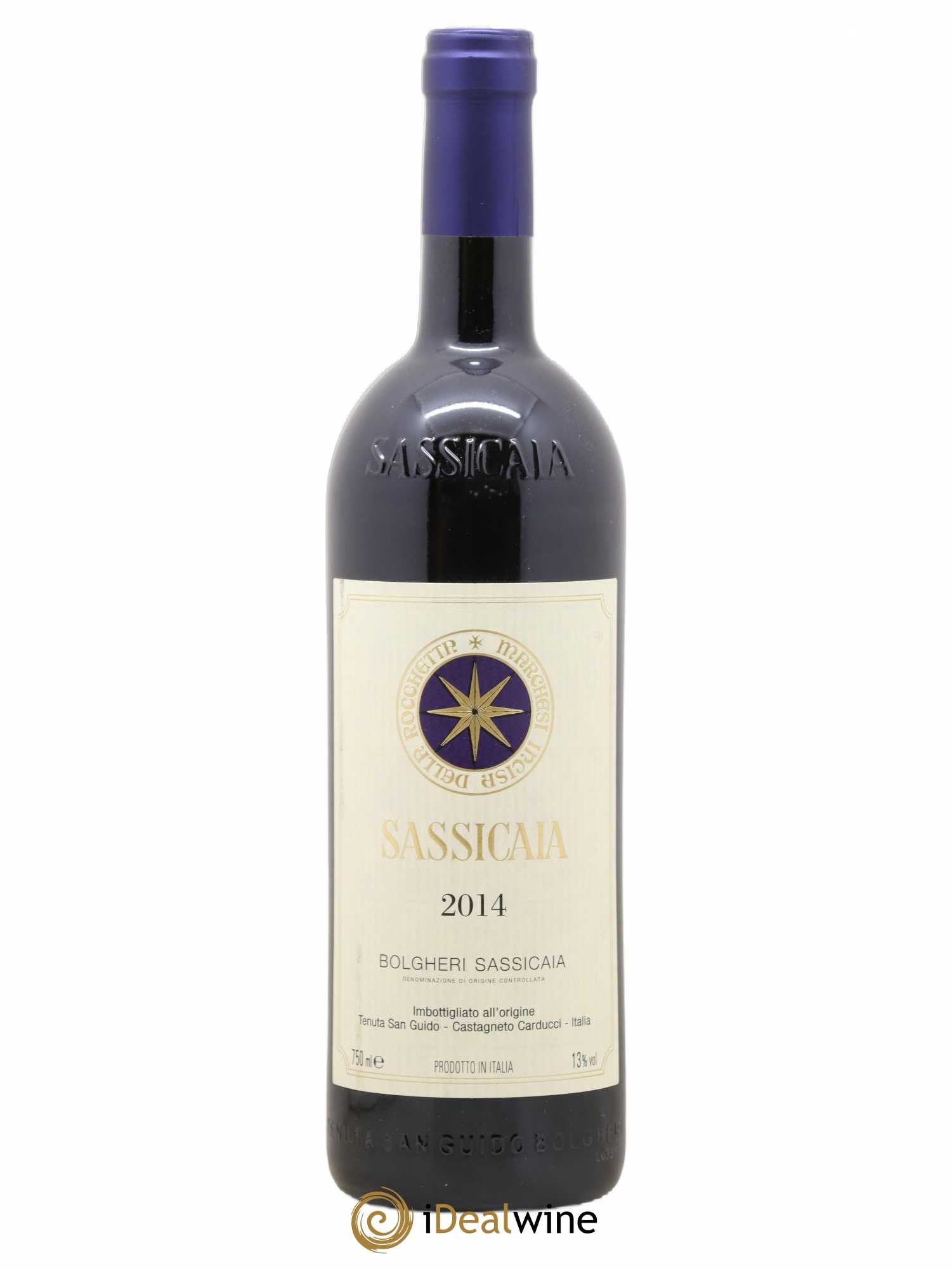 Bolgheri DOC Sassicaia Tenuta San Guido 2014 - Lot de 1 bouteille - 0