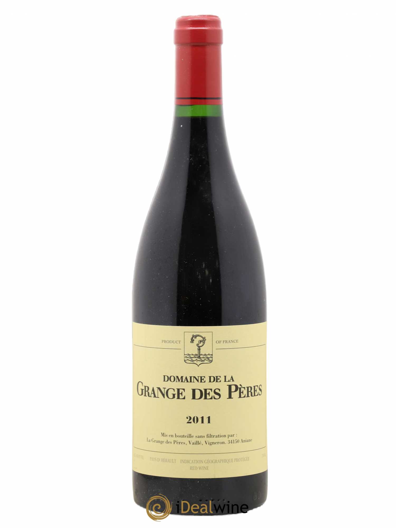 Pays d'Hérault Grange des Pères Laurent Vaillé 2011 - Lot de 1 bouteille - 0