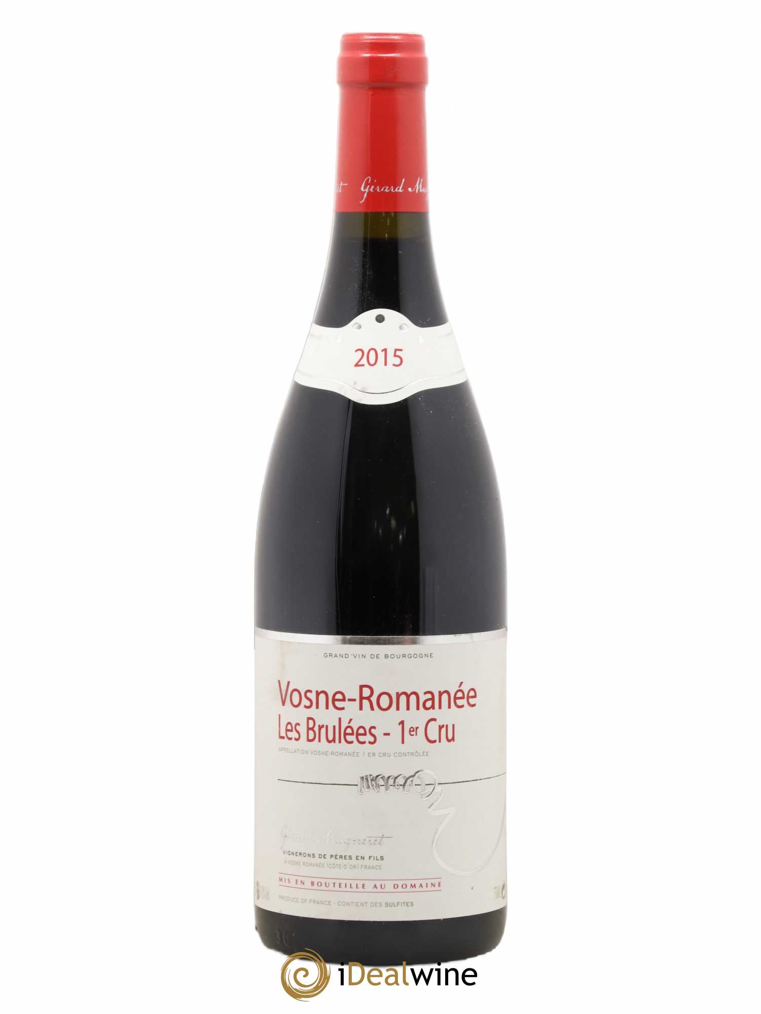 Vosne-Romanée 1er Cru Les Brulées Gérard Mugneret 2015 - Lot de 1 bouteille - 0