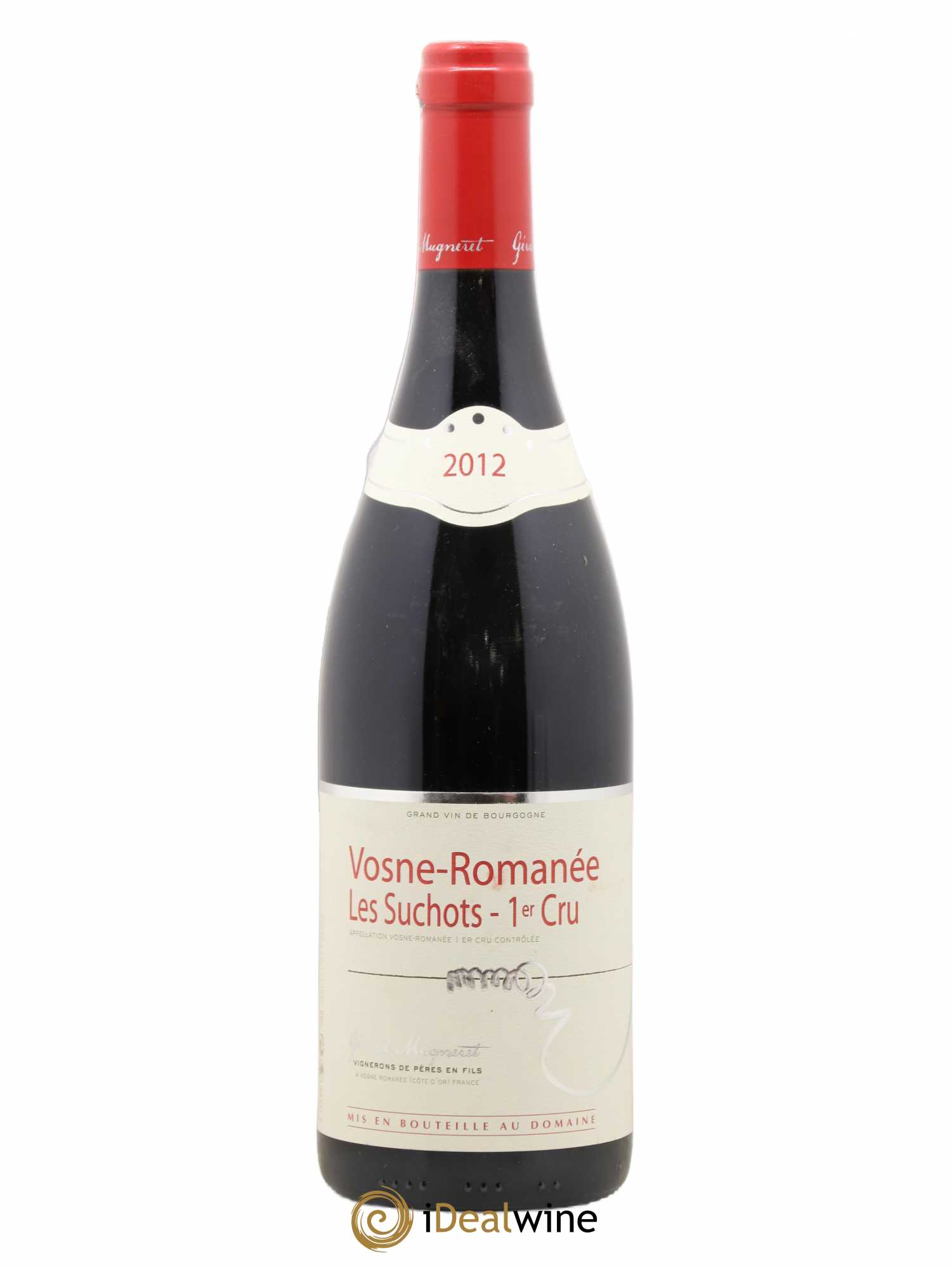 Vosne-Romanée 1er Cru Les Suchots Gérard Mugneret 2012 - Lot de 1 bouteille - 0