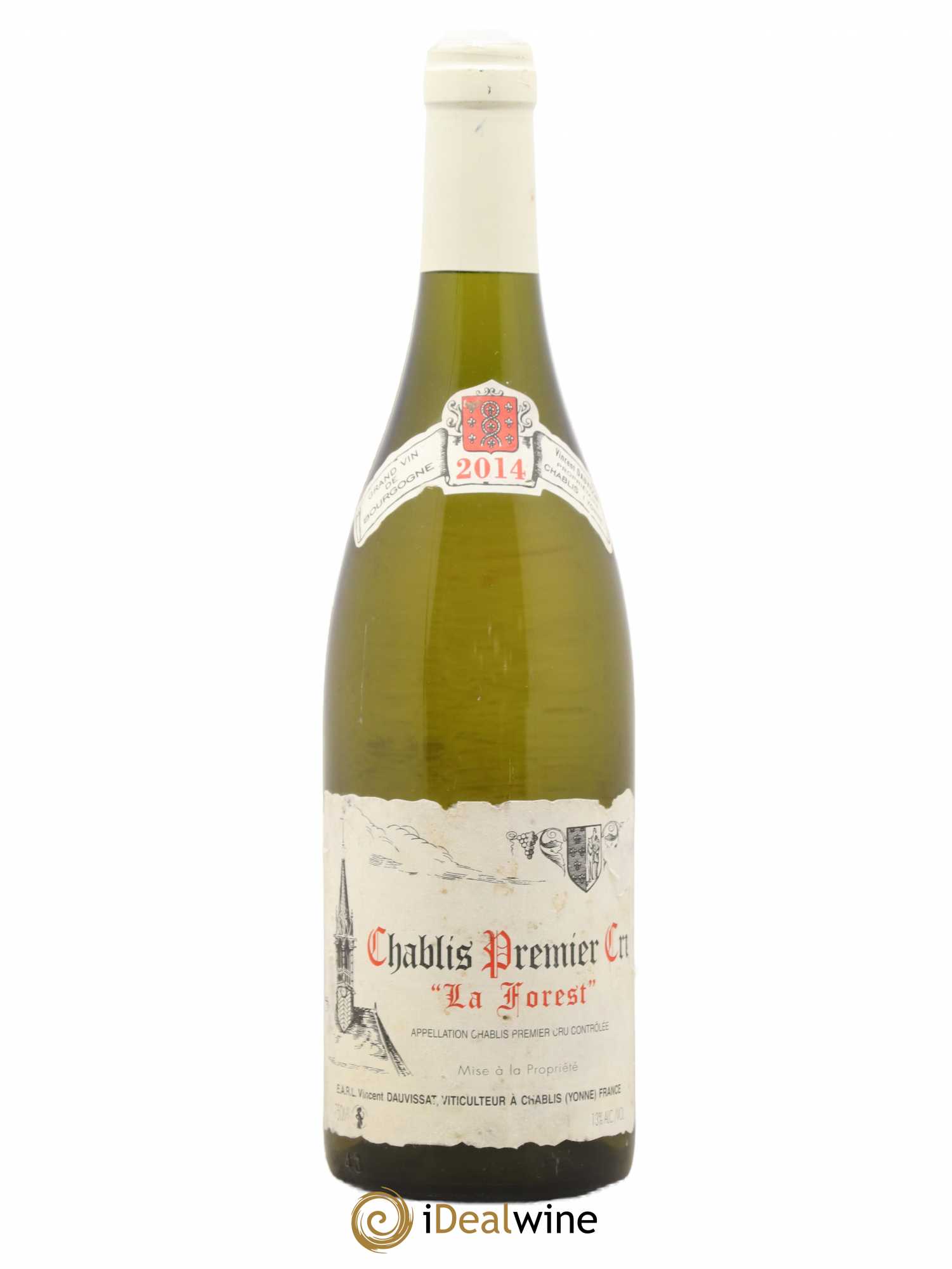 Chablis 1er Cru La Forest Vincent Dauvissat (Domaine) 2014 - Lot de 1 bouteille - 0