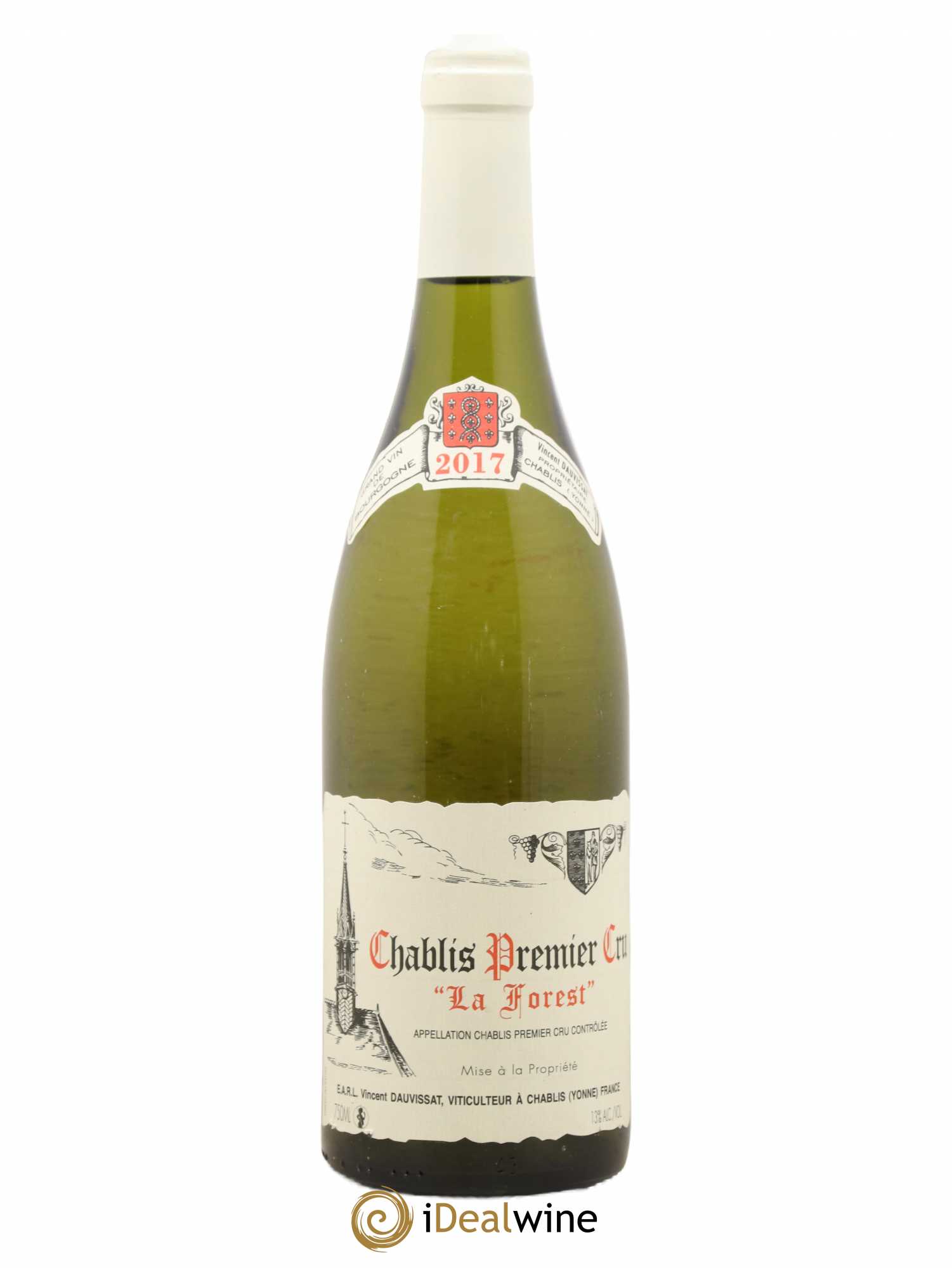 Chablis 1er Cru La Forest Vincent Dauvissat (Domaine) 2017 - Lot de 1 bouteille - 0
