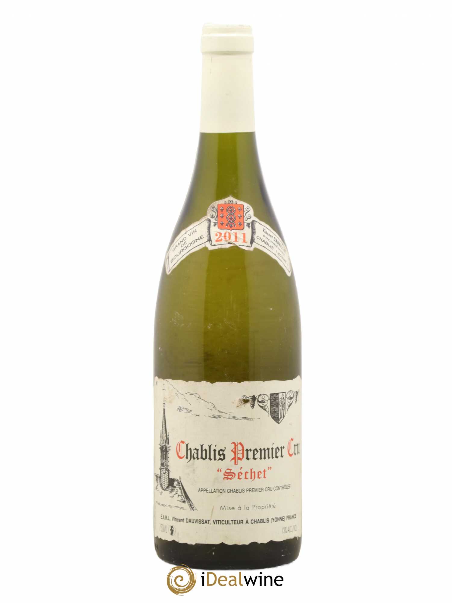 Chablis 1er Cru Séchet Vincent Dauvissat (Domaine) 2011 - Lot de 1 bouteille - 0