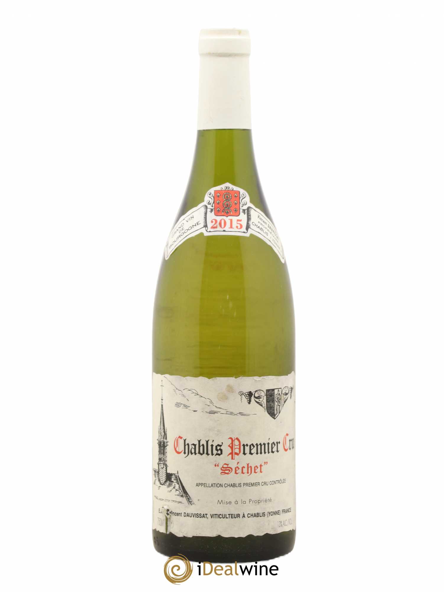 Chablis 1er Cru Séchet Vincent Dauvissat (Domaine) 2015 - Lot de 1 bouteille - 0