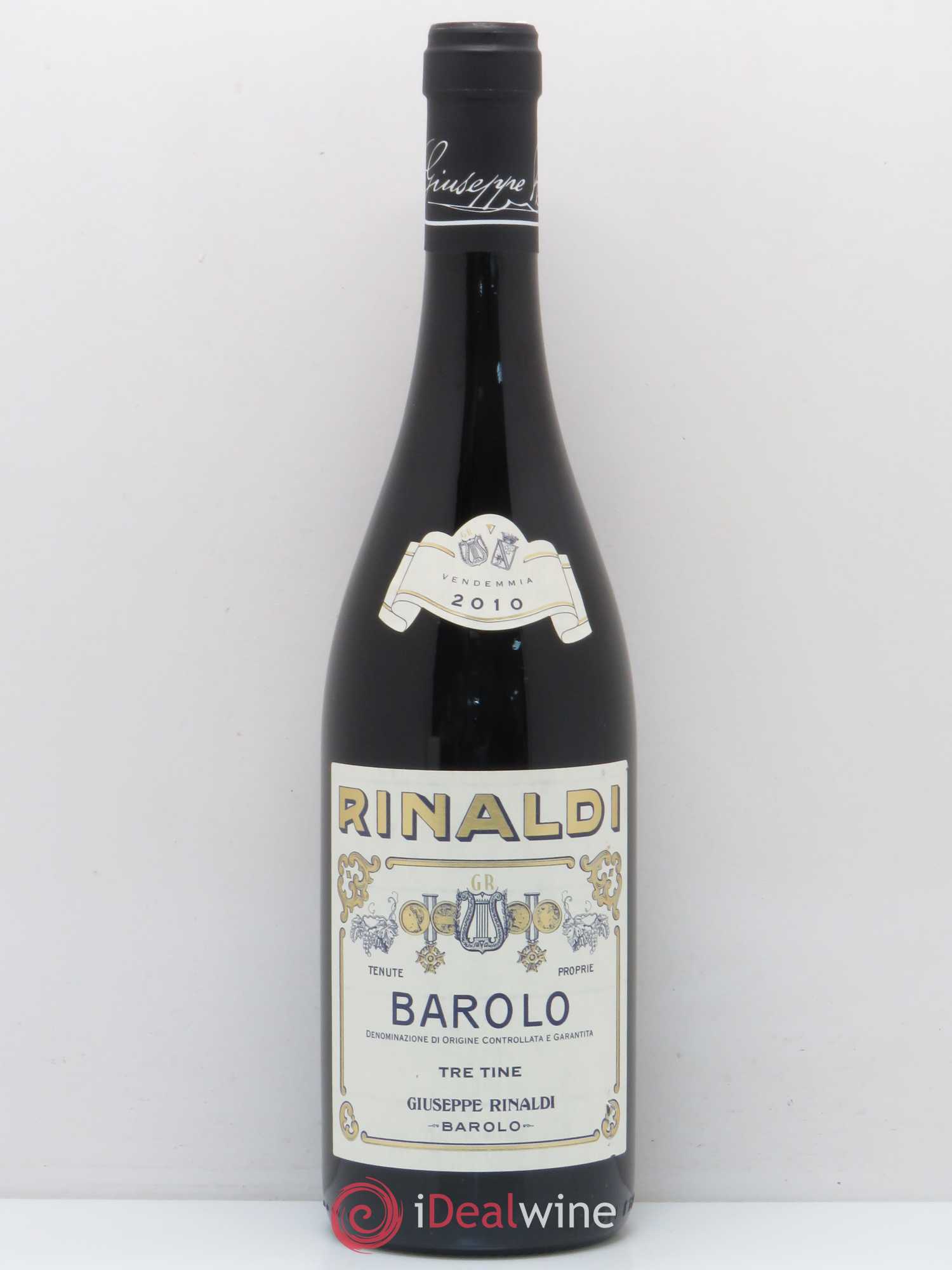 Barolo Tre Tine Domaine Rinaldi 2010 - Posten von 1 Flasche - 0