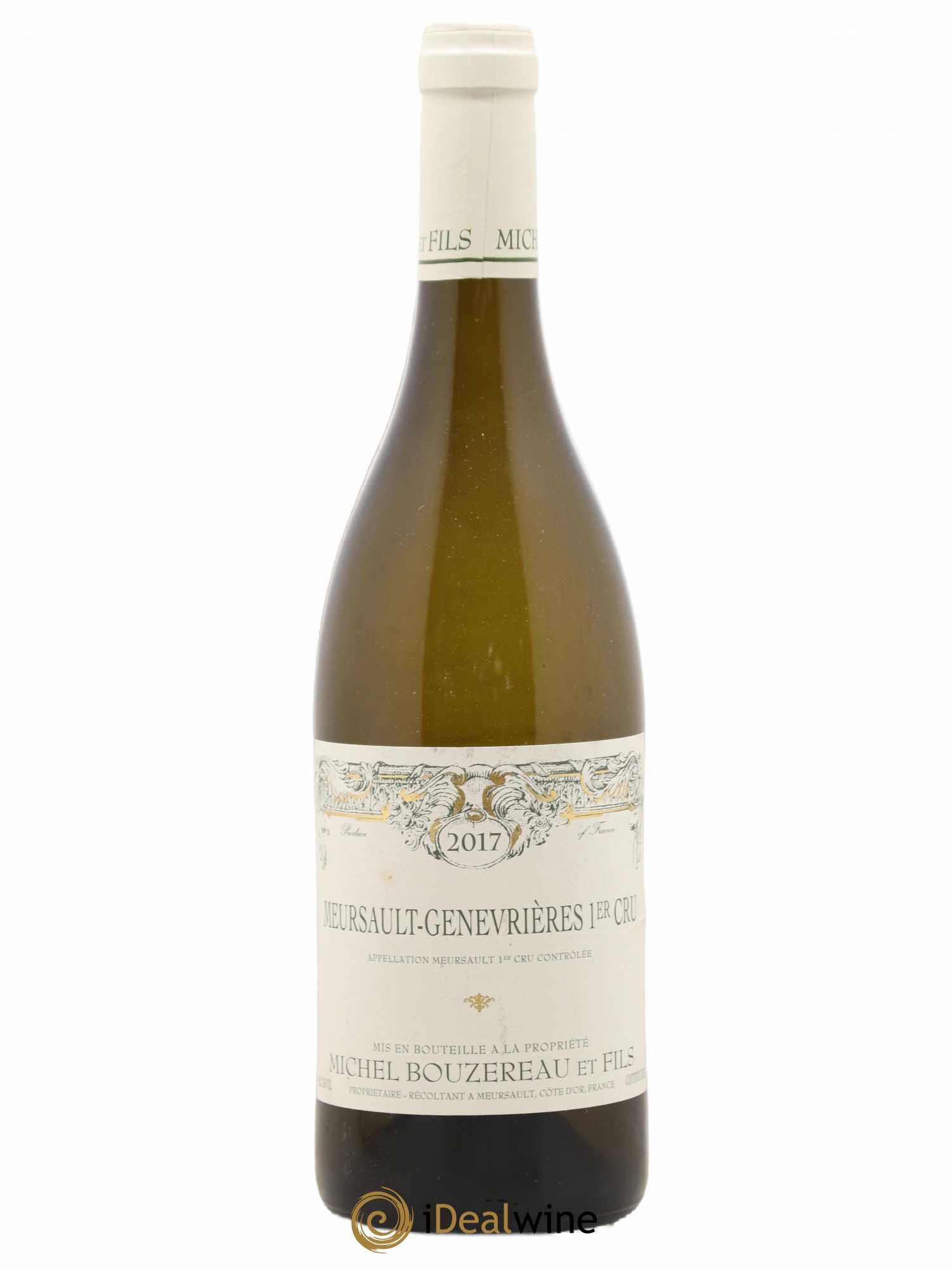 Meursault 1er Cru Les Genevrières Michel Bouzereau et Fils (Domaine) 2017 - Lot de 1 bouteille - 0