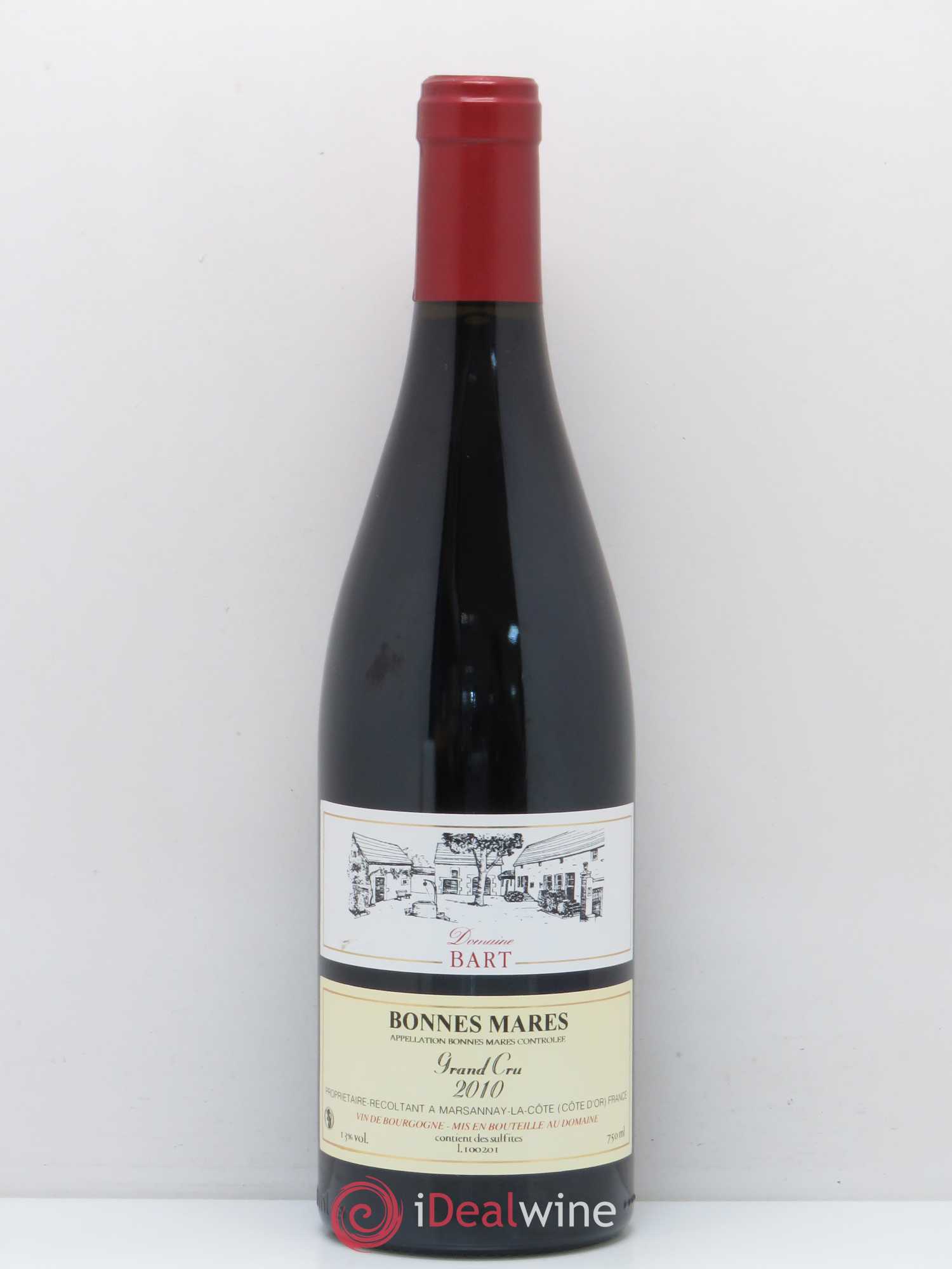 Bonnes-Mares Grand Cru Bart (Domaine) 2010 - Lot de 1 bouteille - 0