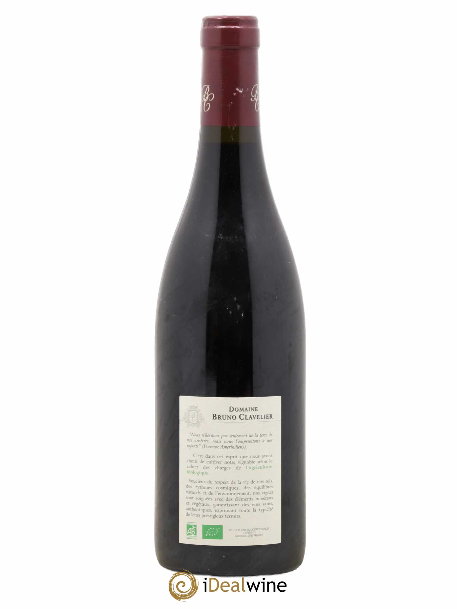Vosne-Romanée 1er Cru Aux Brulées Vieilles Vignes Bruno Clavelier 2012 - Lot de 1 bouteille - 1