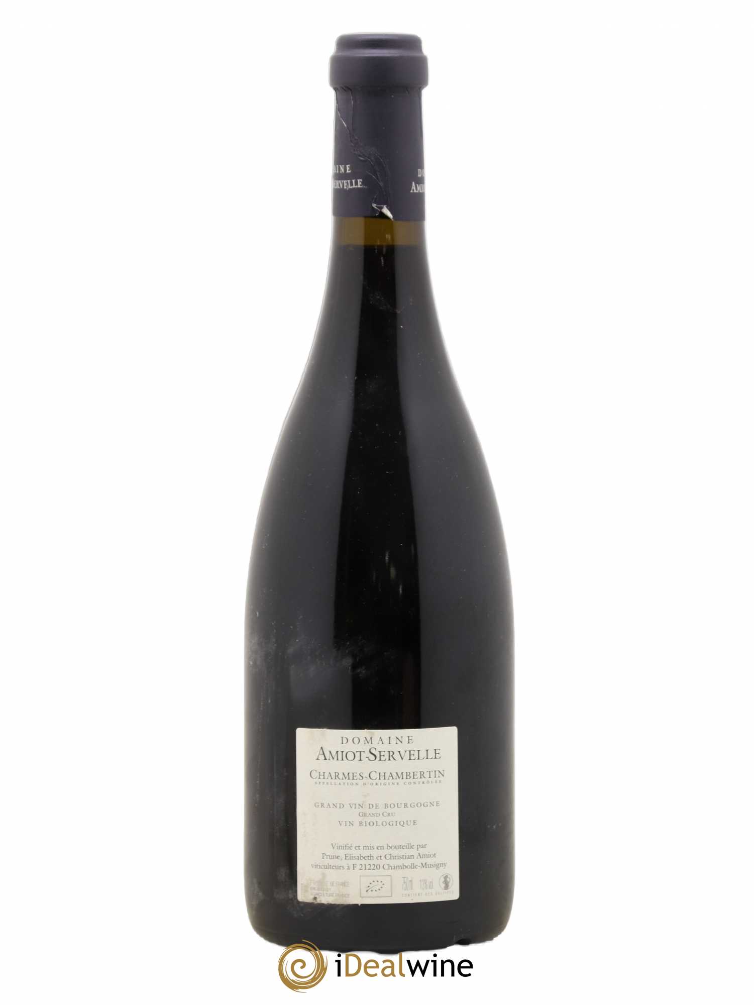 Charmes-Chambertin Grand Cru Amiot-Servelle 2013 - Lot de 1 bouteille - 1