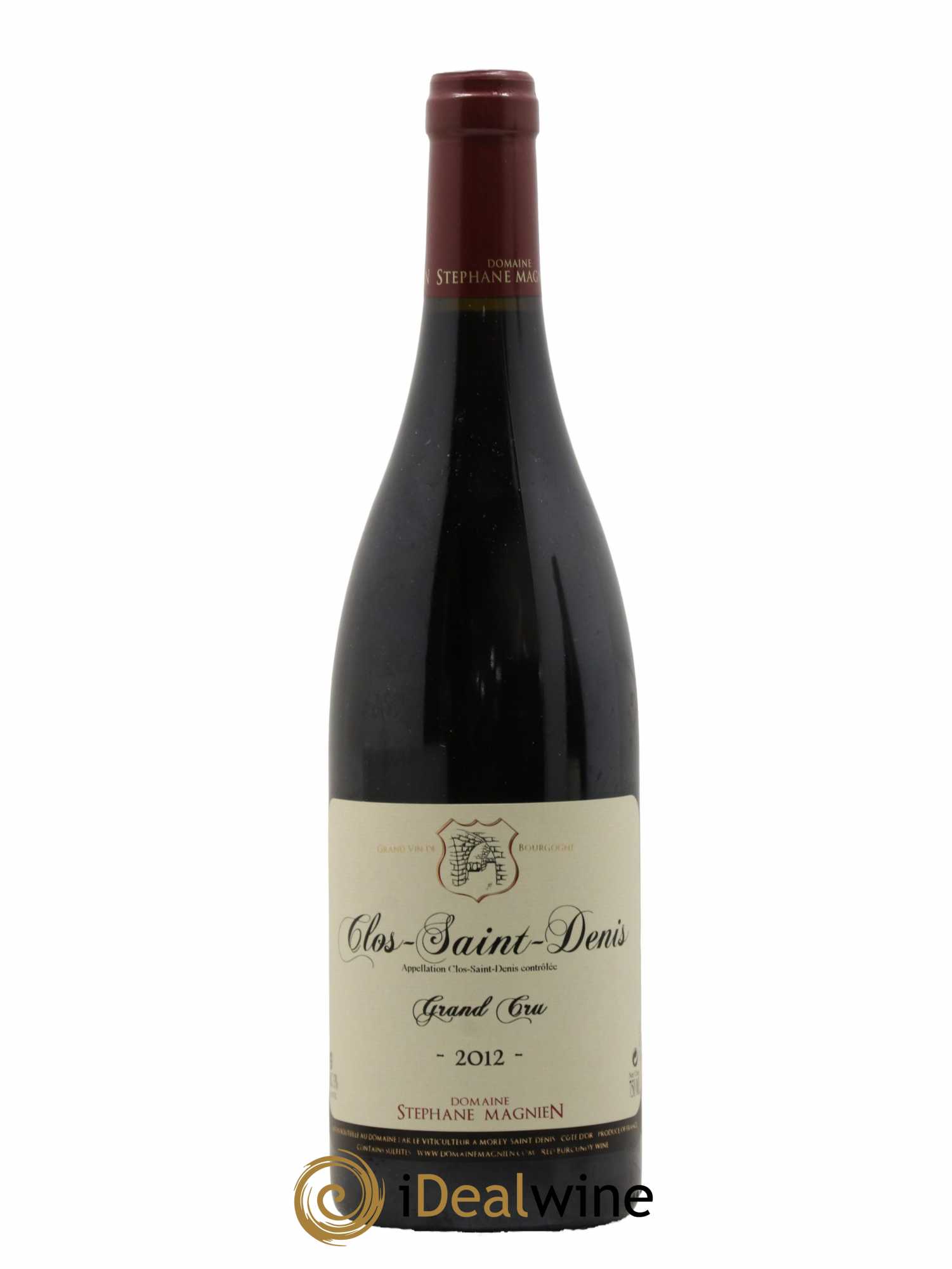 Clos Saint-Denis Grand Cru Stéphane Magnien (Domaine) 2012 - Lot de 1 bouteille - 0