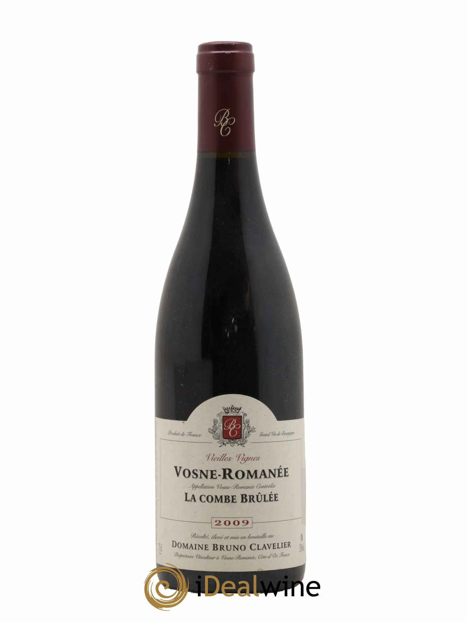 Vosne-Romanée Vieilles vignes La Combe Brûlée Bruno Clavelier 2009 - Lot de 1 bouteille - 0